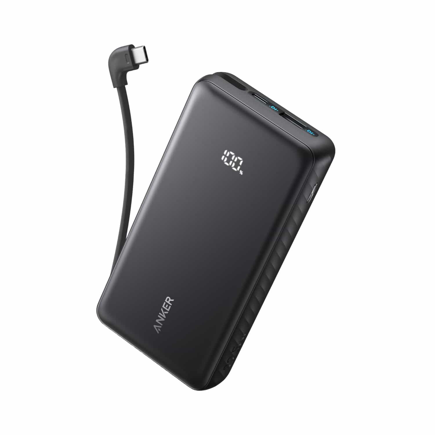 Anker Zolo Power Bank 20000mAh 22.5W With Built-In USB-C Cable