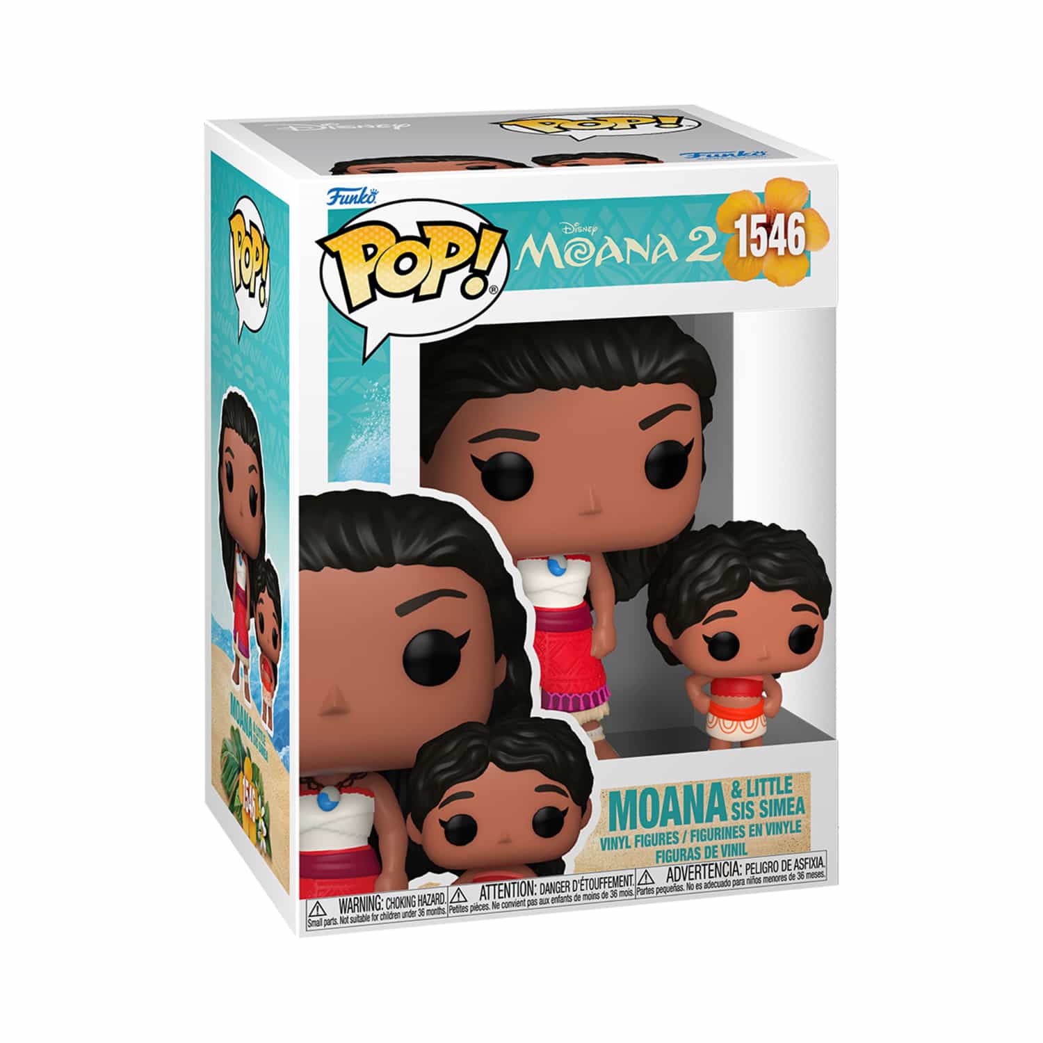 Funko Pop!: Disney Moana 2 - Moana And Little Sis Simea