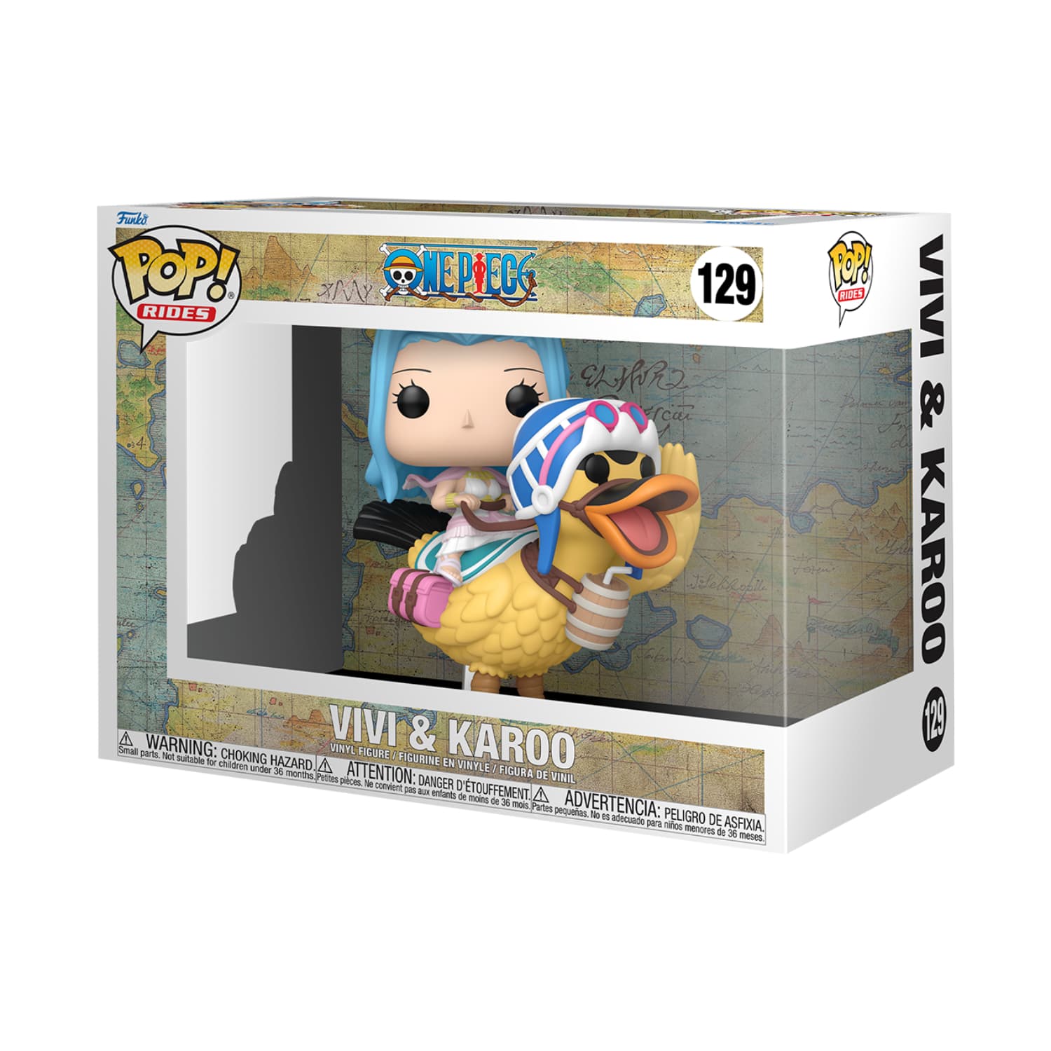 Funko Pop! Rides Deluxe: One Piece - Vivi & Karoo