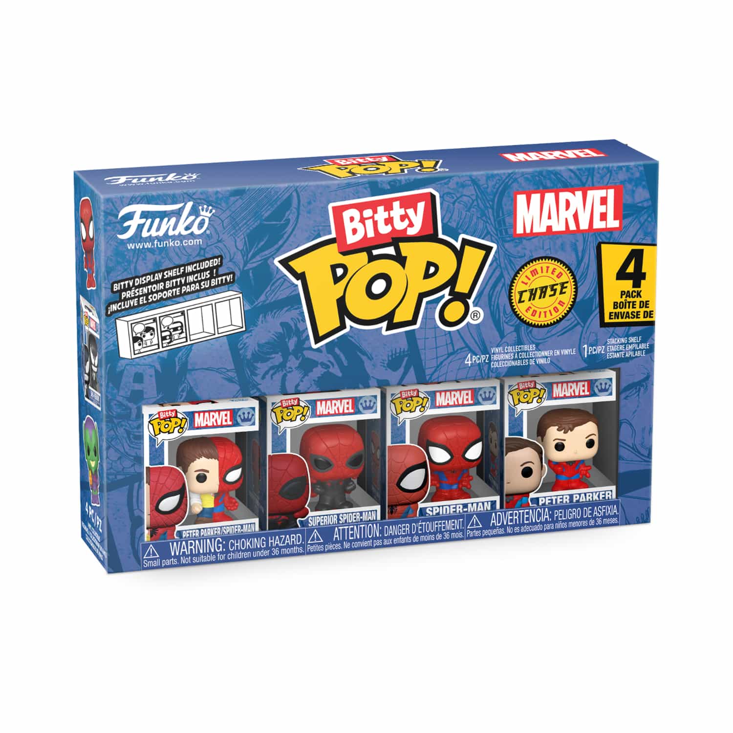 Funko Bitty Pop!: Spider-Man - Series 4 4 Pack