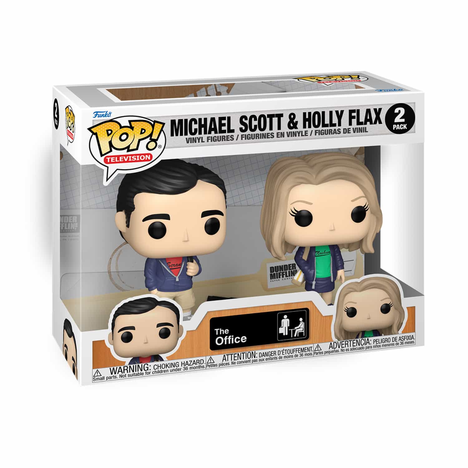 Funko Pop! Television: The Office - Michael Scott & Holly Flax (Company Picnic) 2-Pack