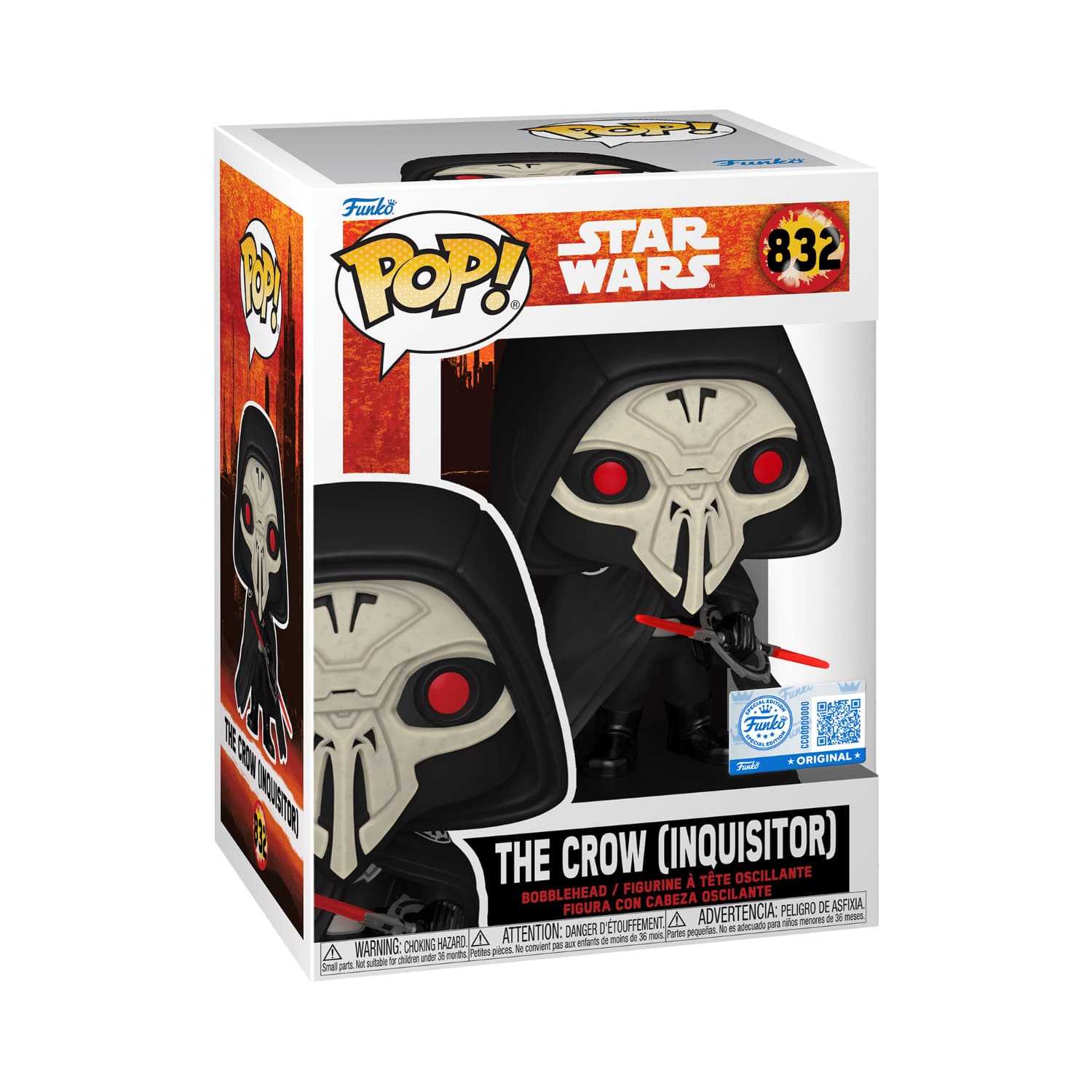 Funko Pop!: Star Wars - The Crow (Inquisitor)(Special Edition)