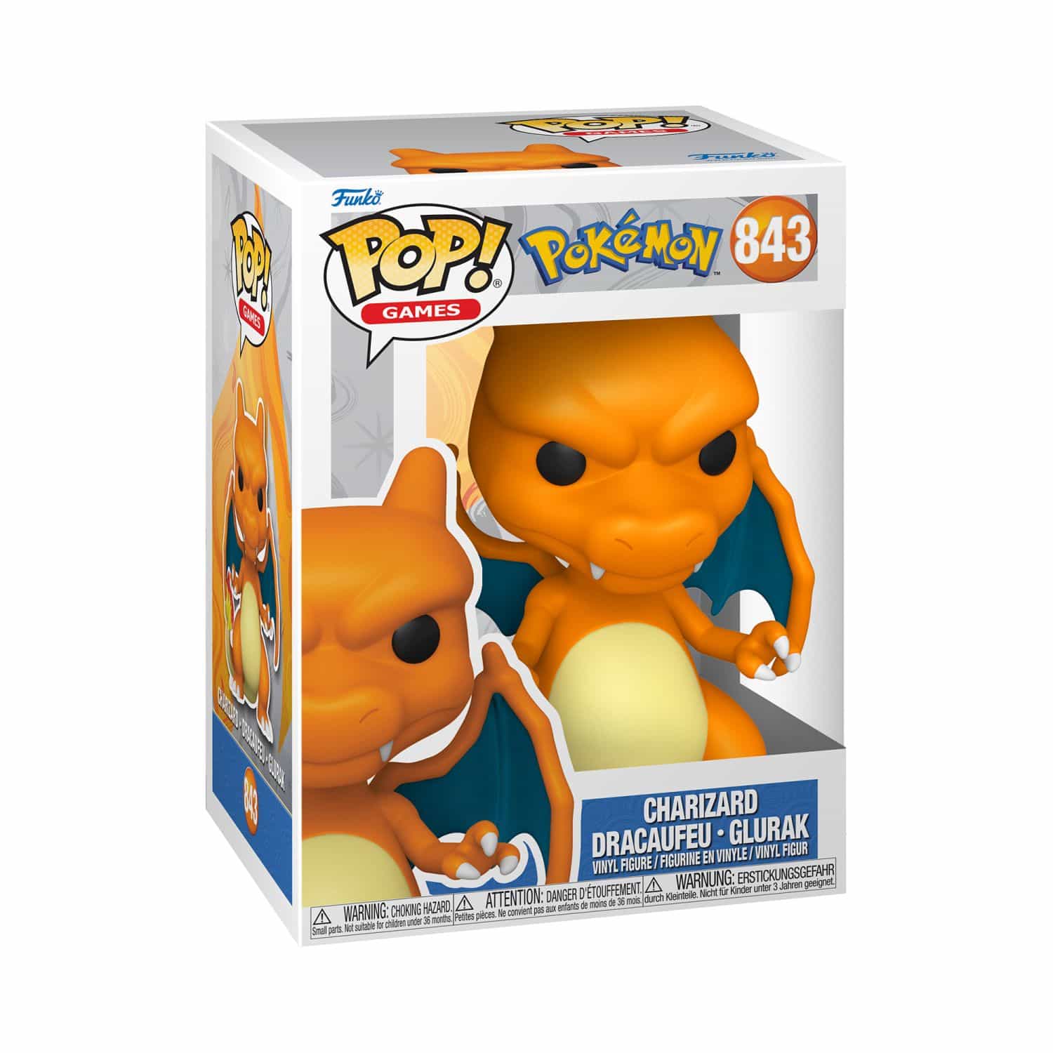 Funko Pop! Games: Pokemon - Charizard Dracaufeu Glurak