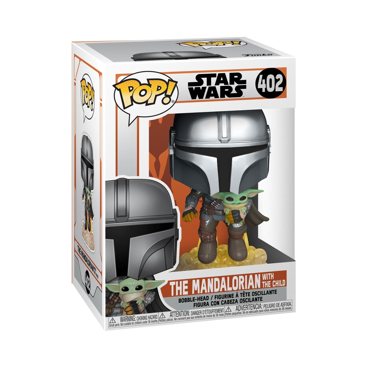 Funko Pop!: Star Wars The Mandalorian - The Mandalorian Flying With Jet Pack