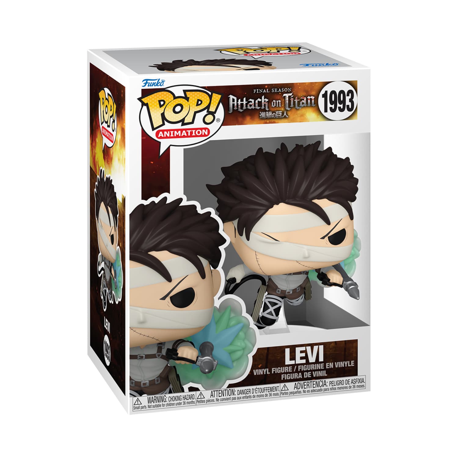 Funko Pop! Animation: Attack On Titan - Levi