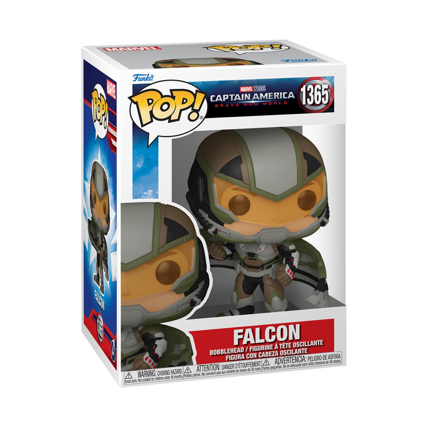 Funko Pop! Marvel: Captain America Brave New World - Falcon (Joaquin Torres)