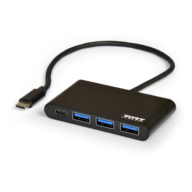 Port USB Type-C to 3 x USB3.0 and 1 x Type-C PD 30cm 4 Port Hub