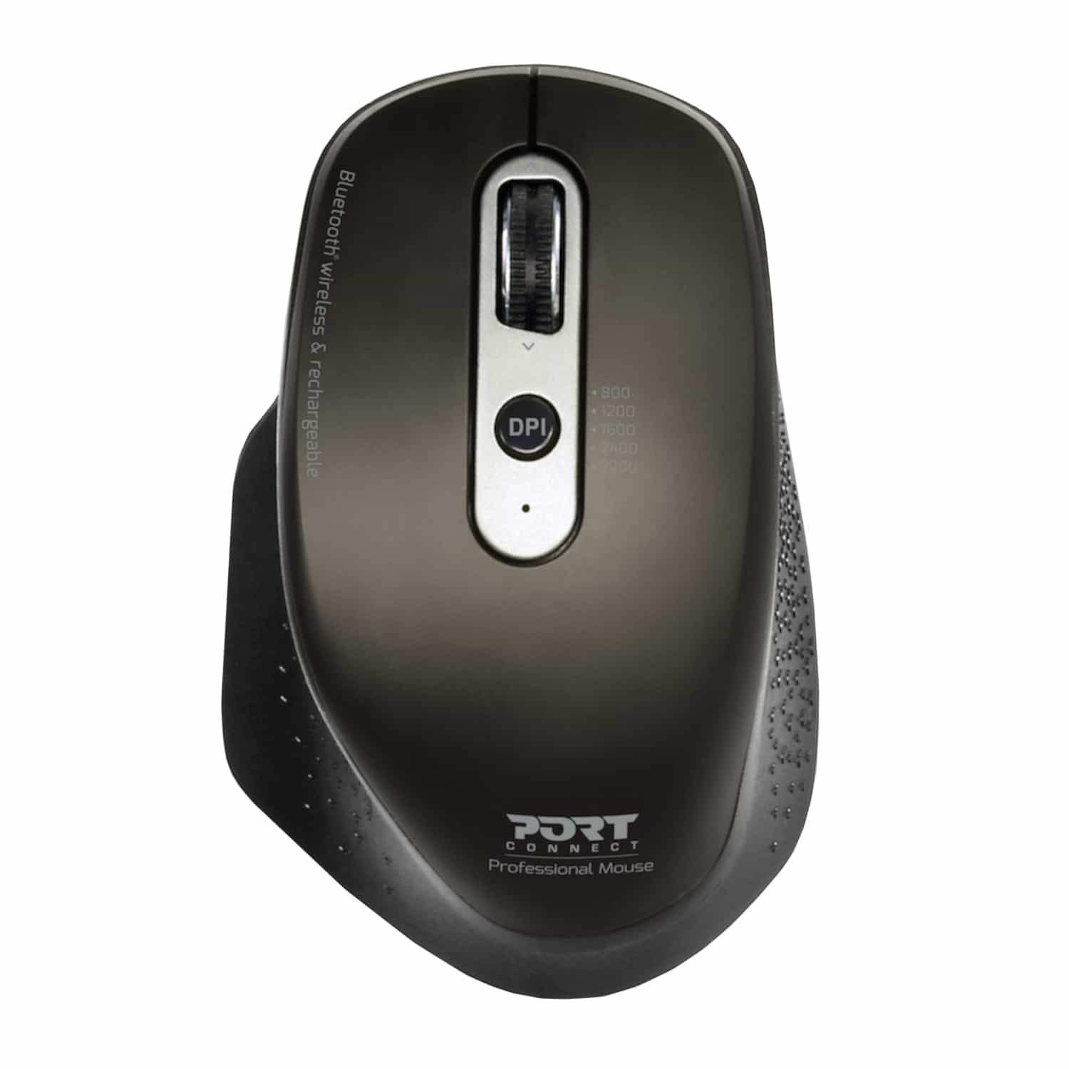 Port Connect Bluetooth Wireless and Rechargeable Executive Mouse
