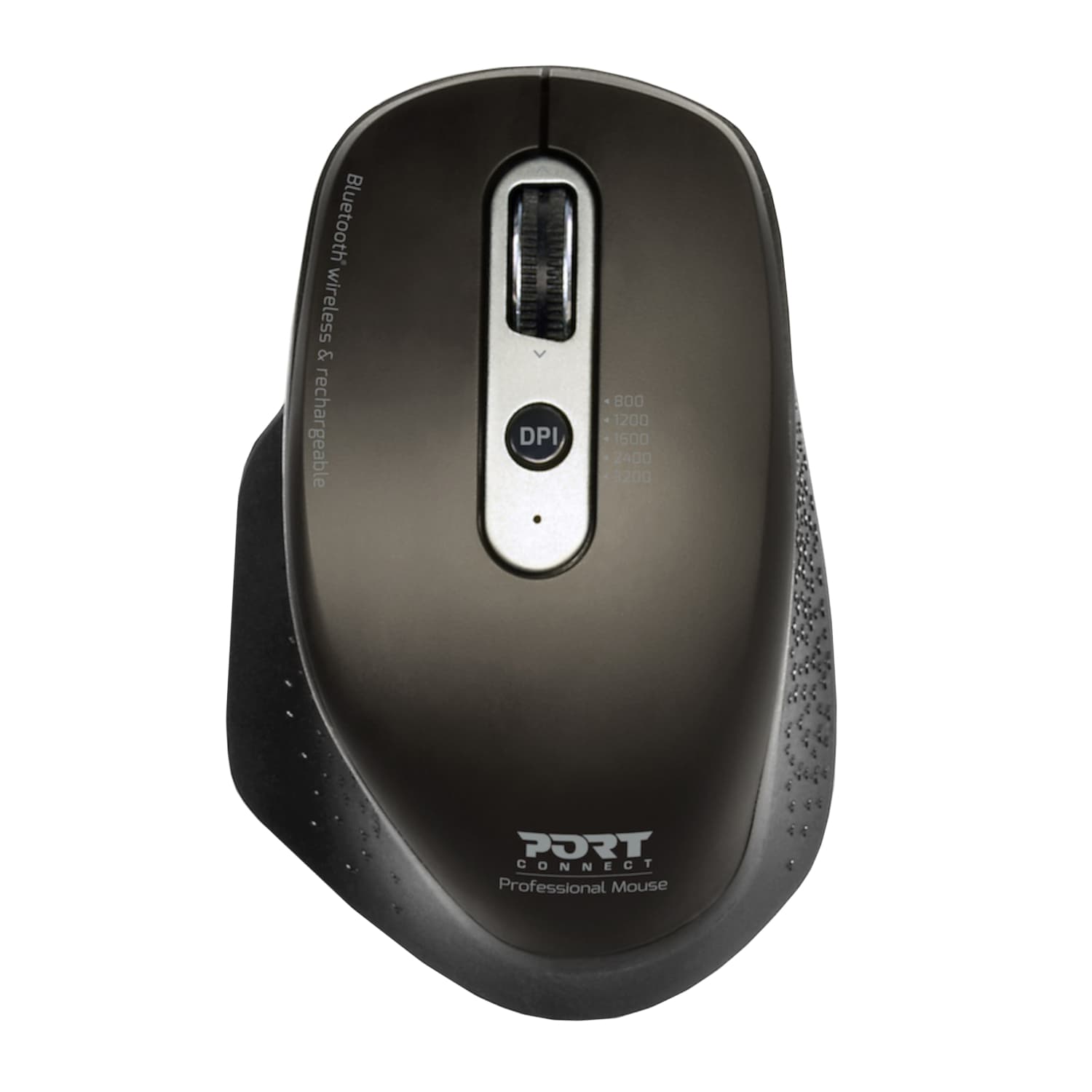 Port Connect Bluetooth Wireless and Rechargeable Executive Mouse