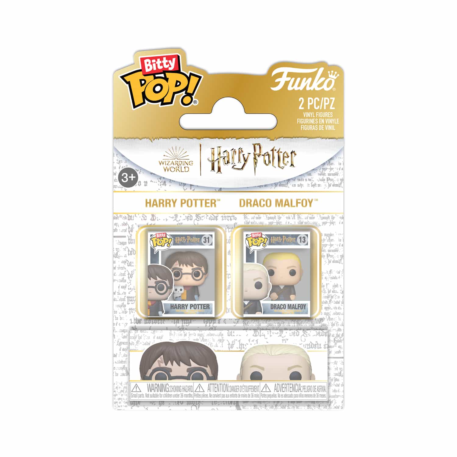 Funko Bitty Pop!: Harry Potter - Harry Potter & Draco Malfoy 2 Pack