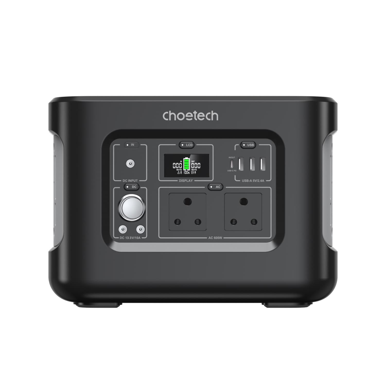 Choetech Portable Power Station 600W / 512Wh
