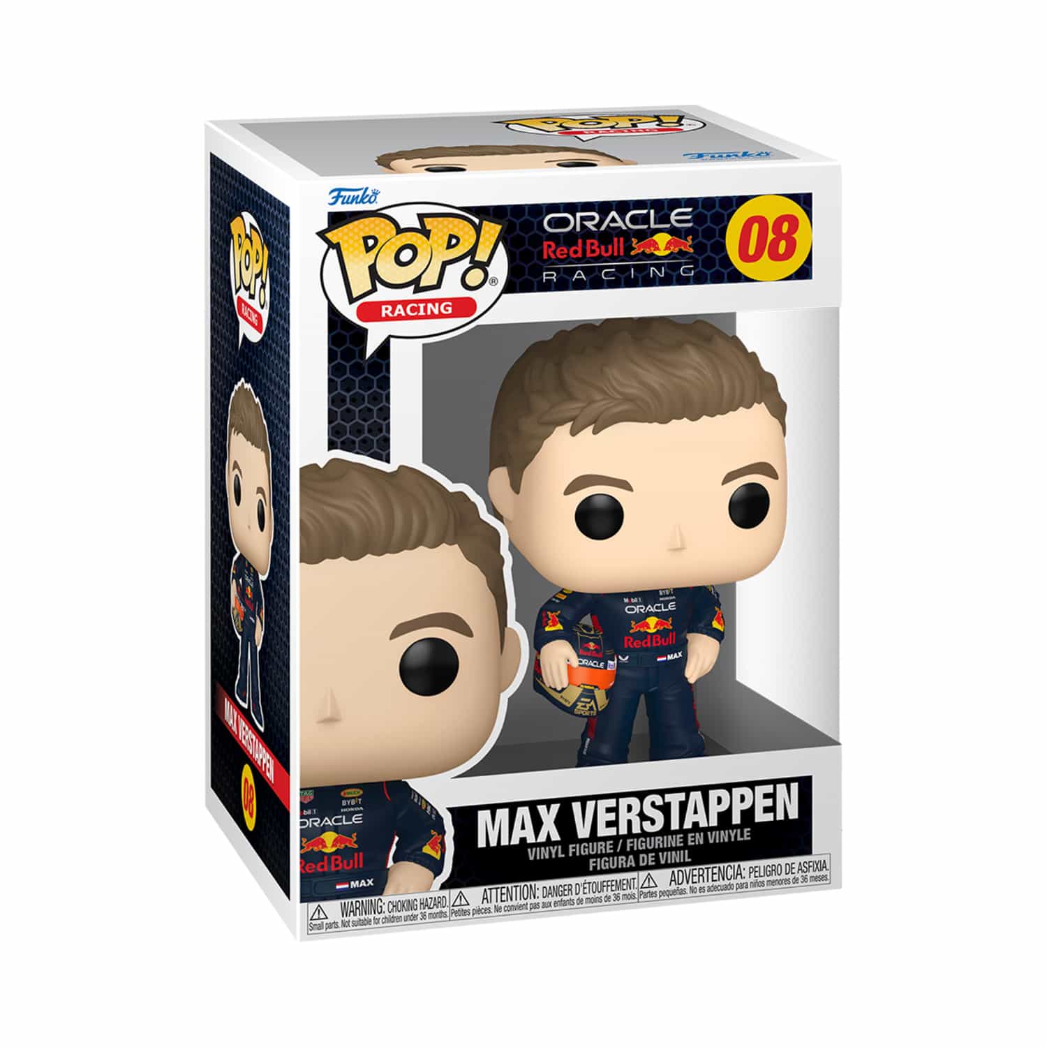 Funko Pop! Racing: Oracle Bull Racing - Max Verstappen With Helmet