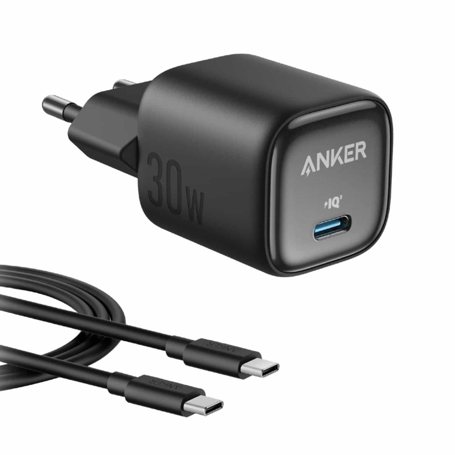 Anker Zolo 30W Compact USB C Charger With Cable