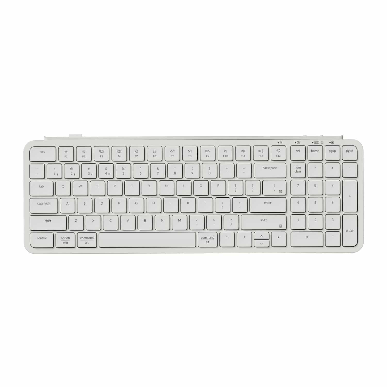 Keychron B2 Pro Ultra-Slim 96% Wireless Keyboard - Ivory