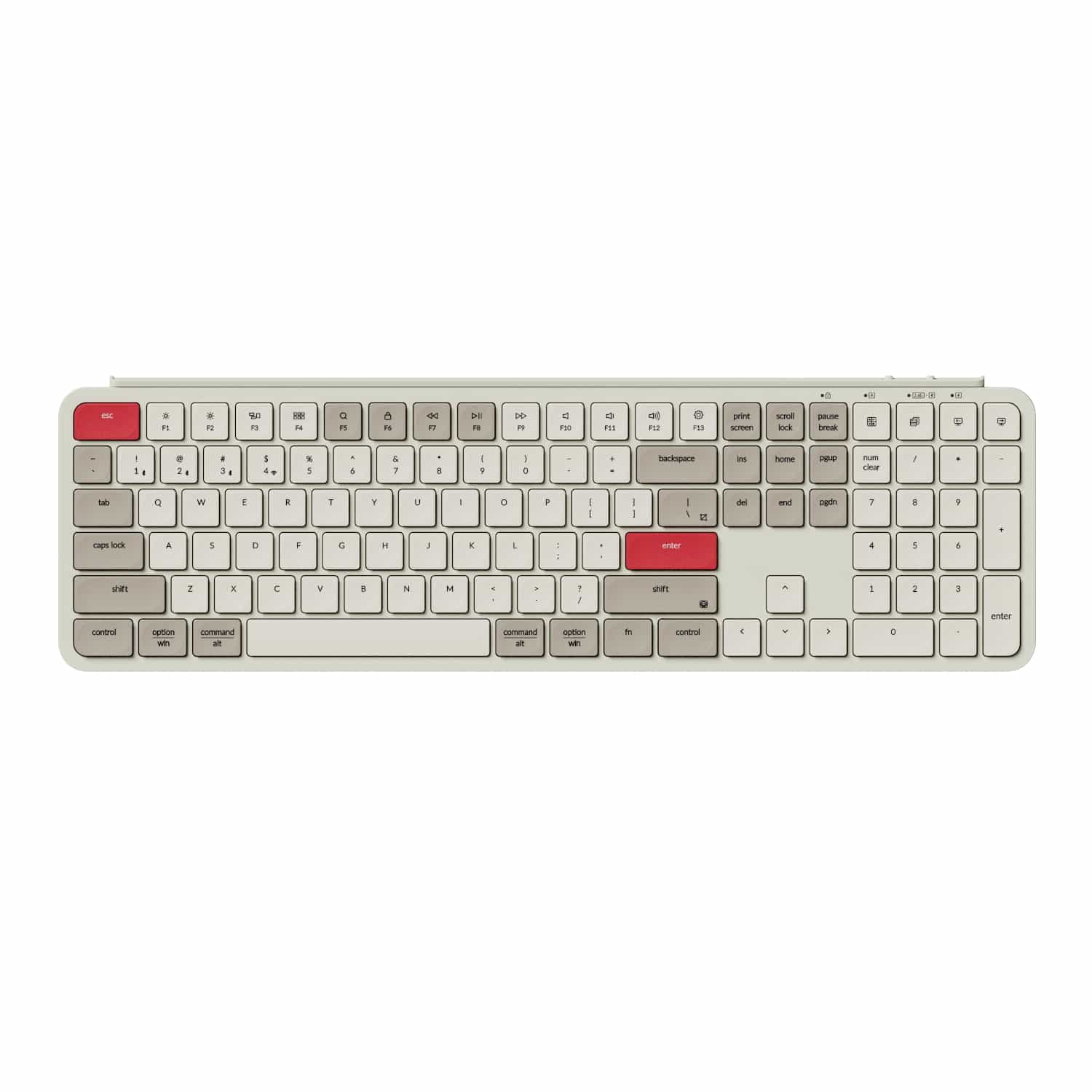 Keychron B6 Pro Ultra-Slim 100% Wireless Keyboard – Retro