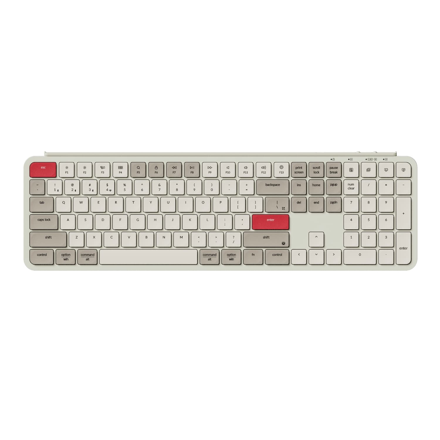 Keychron B6 Pro Ultra-Slim 100% Wireless Keyboard – Retro