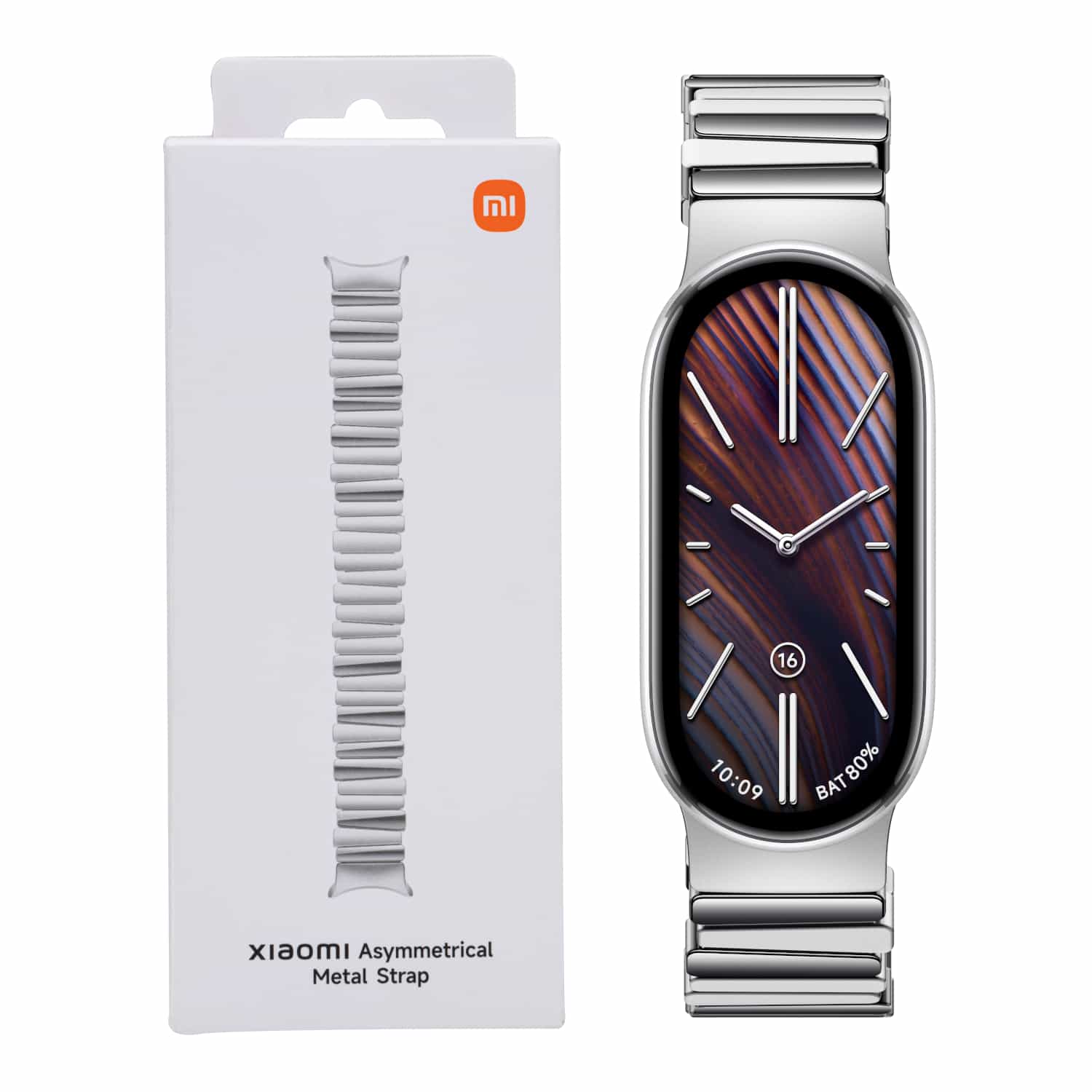 Xiaomi Smart Band 10 Asymmetrical Metal Strap
