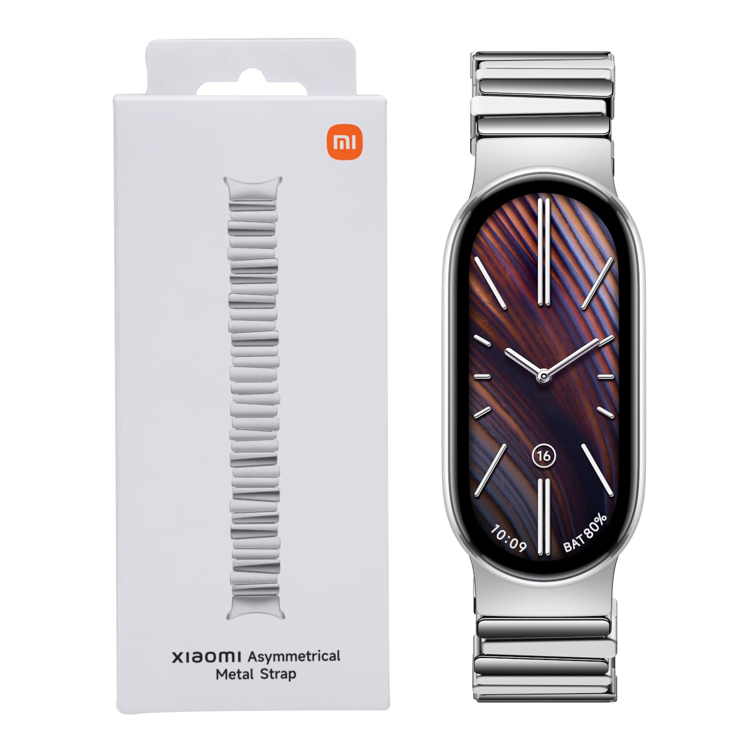 Xiaomi Smart Band 10 Asymmetrical Metal Strap
