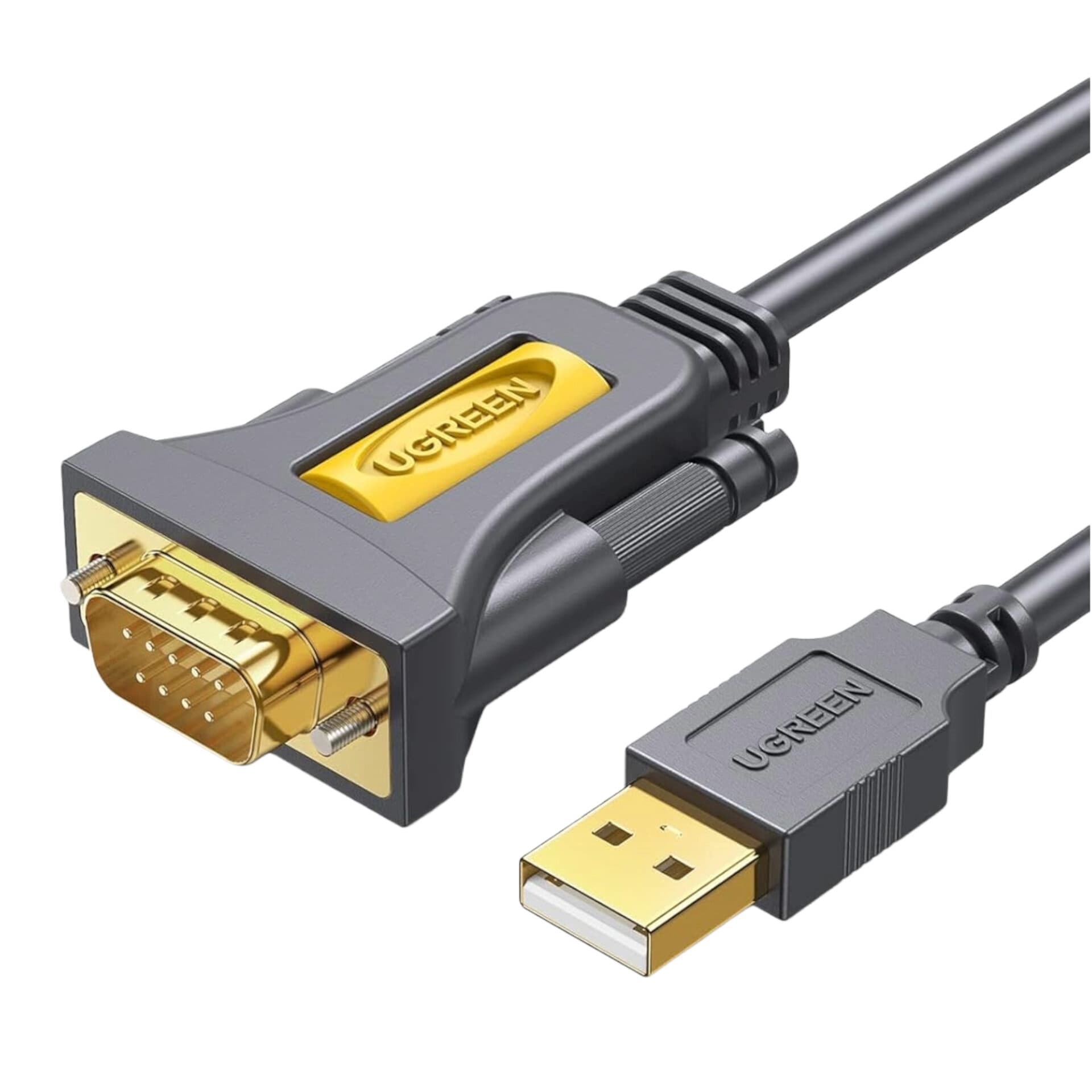 UGREEN USB 2.0 to RS-232 Serial Adapter Cable (USB-A Male to DB9 Male)
