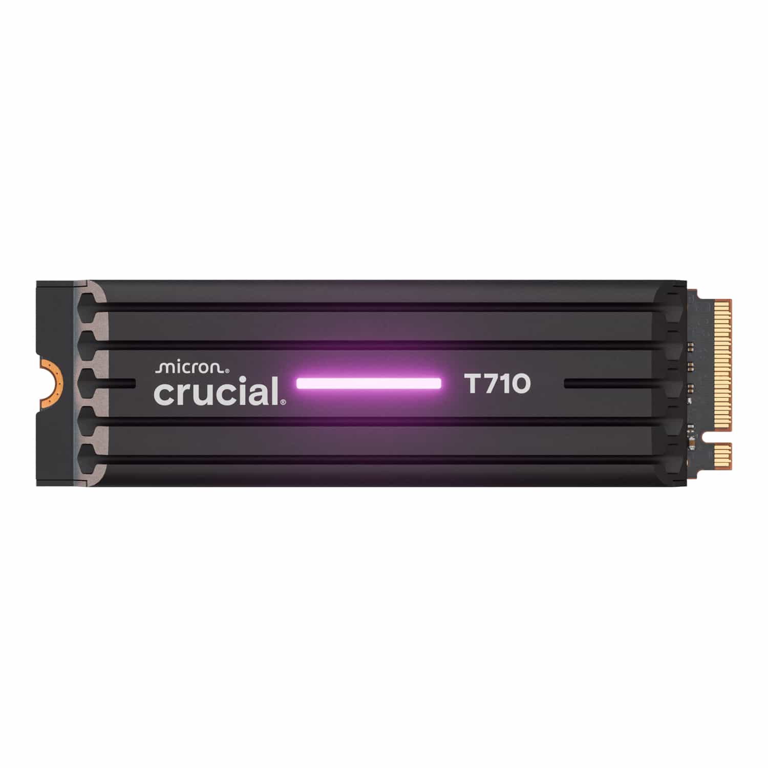Crucial T710 M.2 NVMe Gen5 NAND SSD with Heatsink