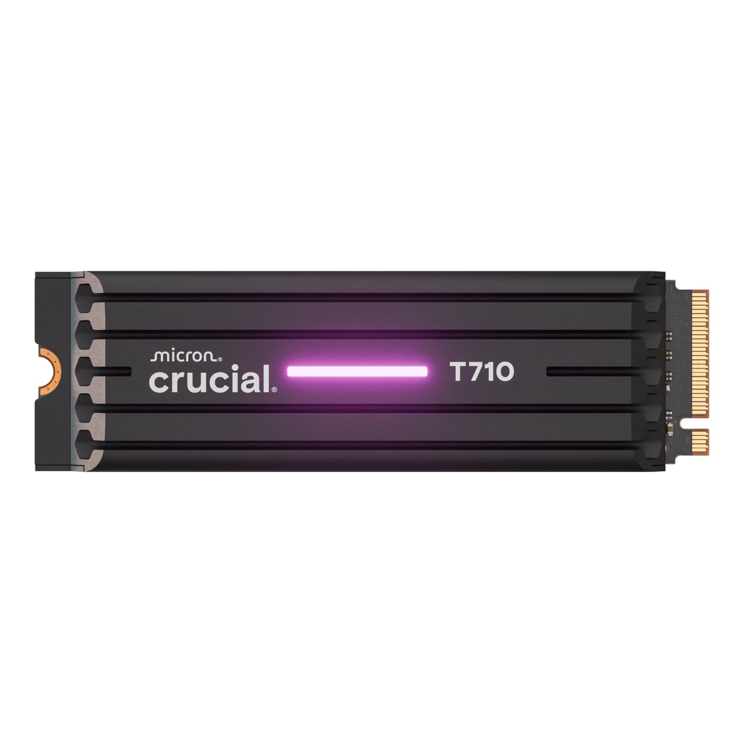 Crucial T710 M.2 NVMe Gen5 NAND SSD with Heatsink