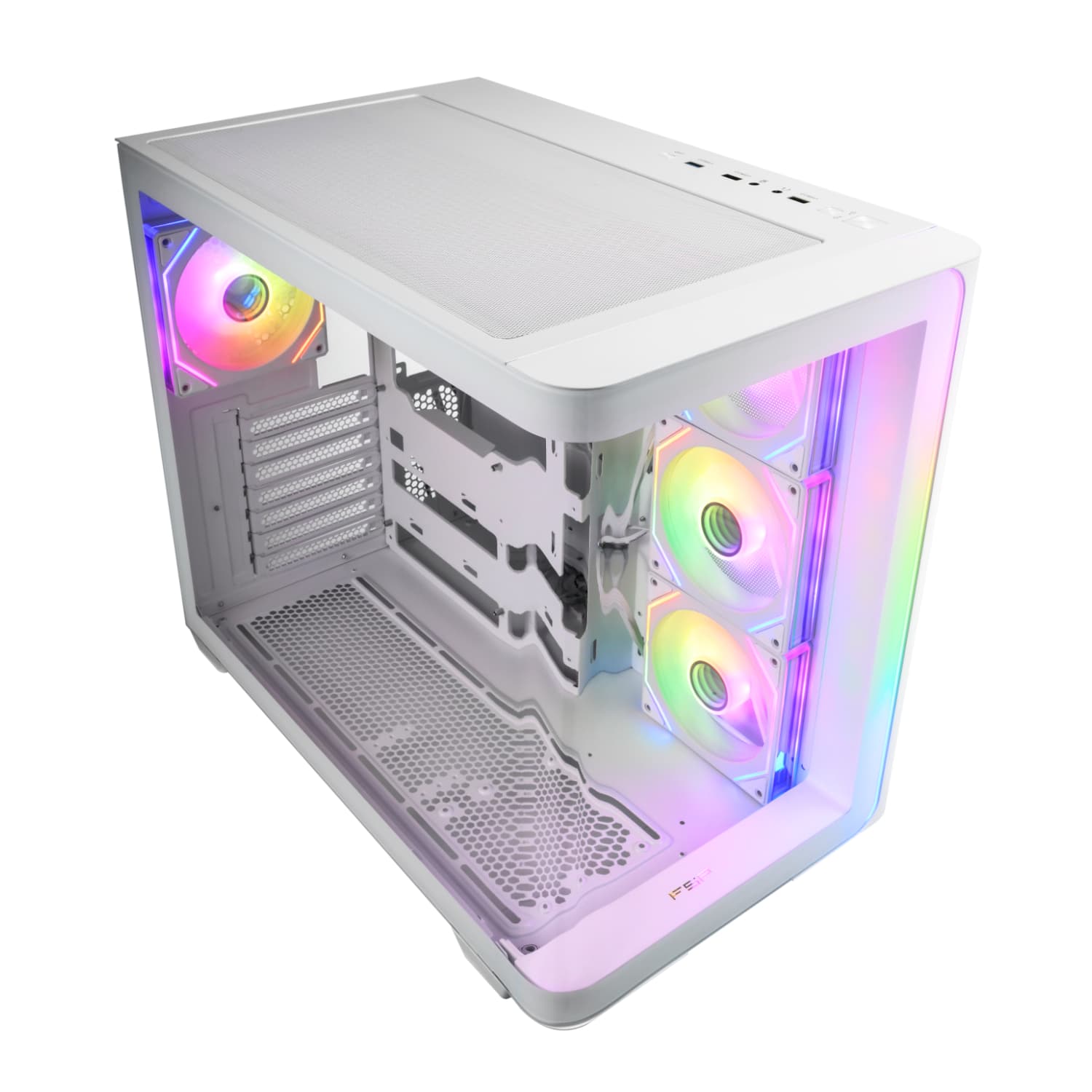 FSP M580 ARGB ATX Mid Tower Gaming Chassis