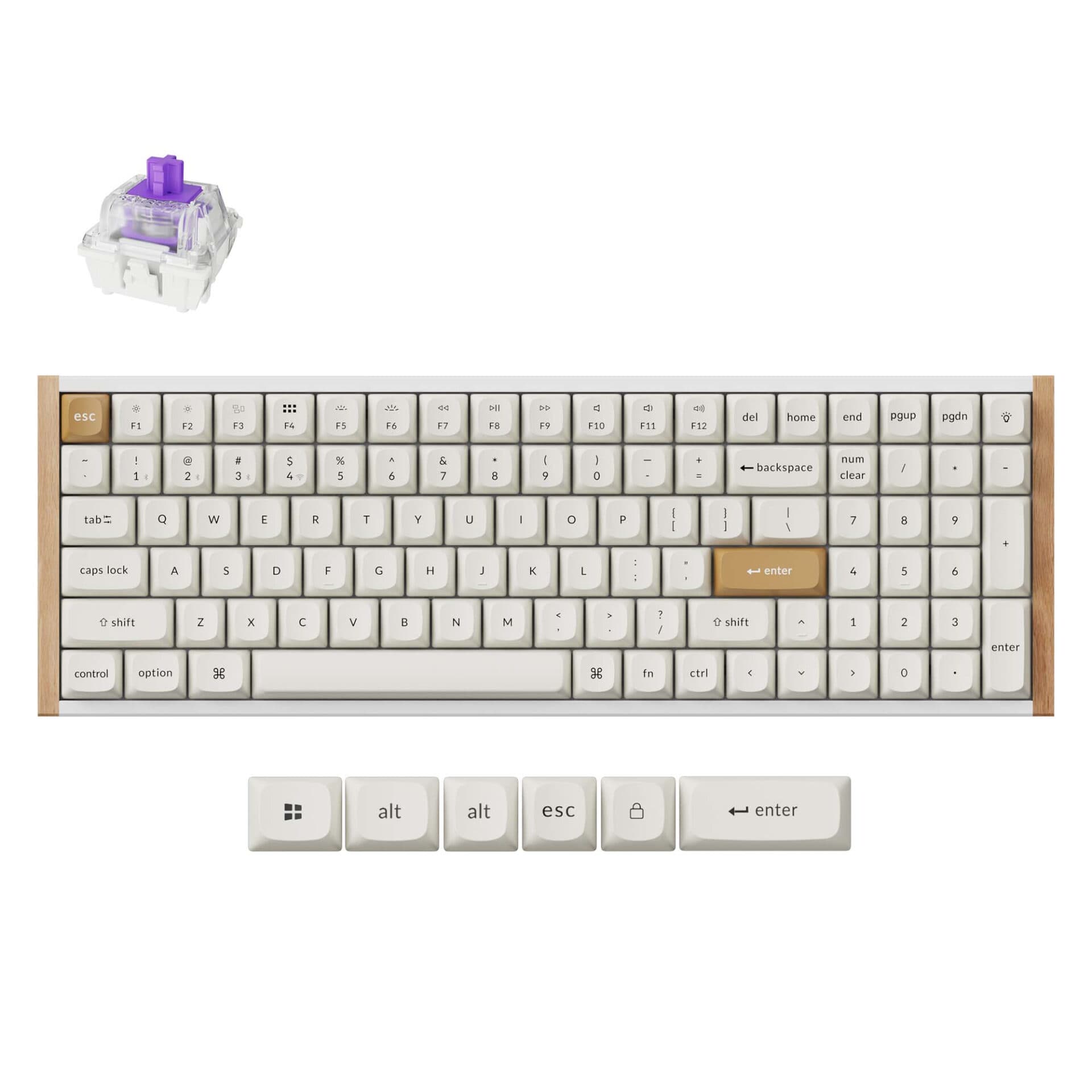 Keychron K4 HE 96% Magnetic Switch Hot-Swap RGB Wireless Keyboard