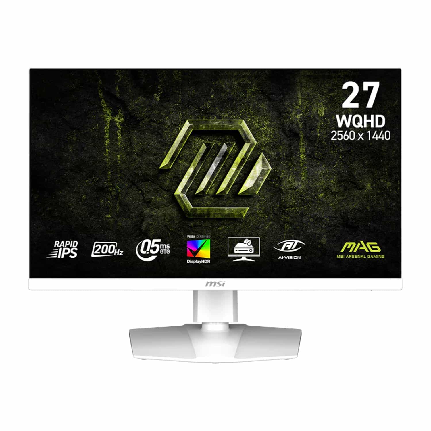 MSI MAG 274QRFW E20 27" WQHD 200Hz IPS Gaming Monitor