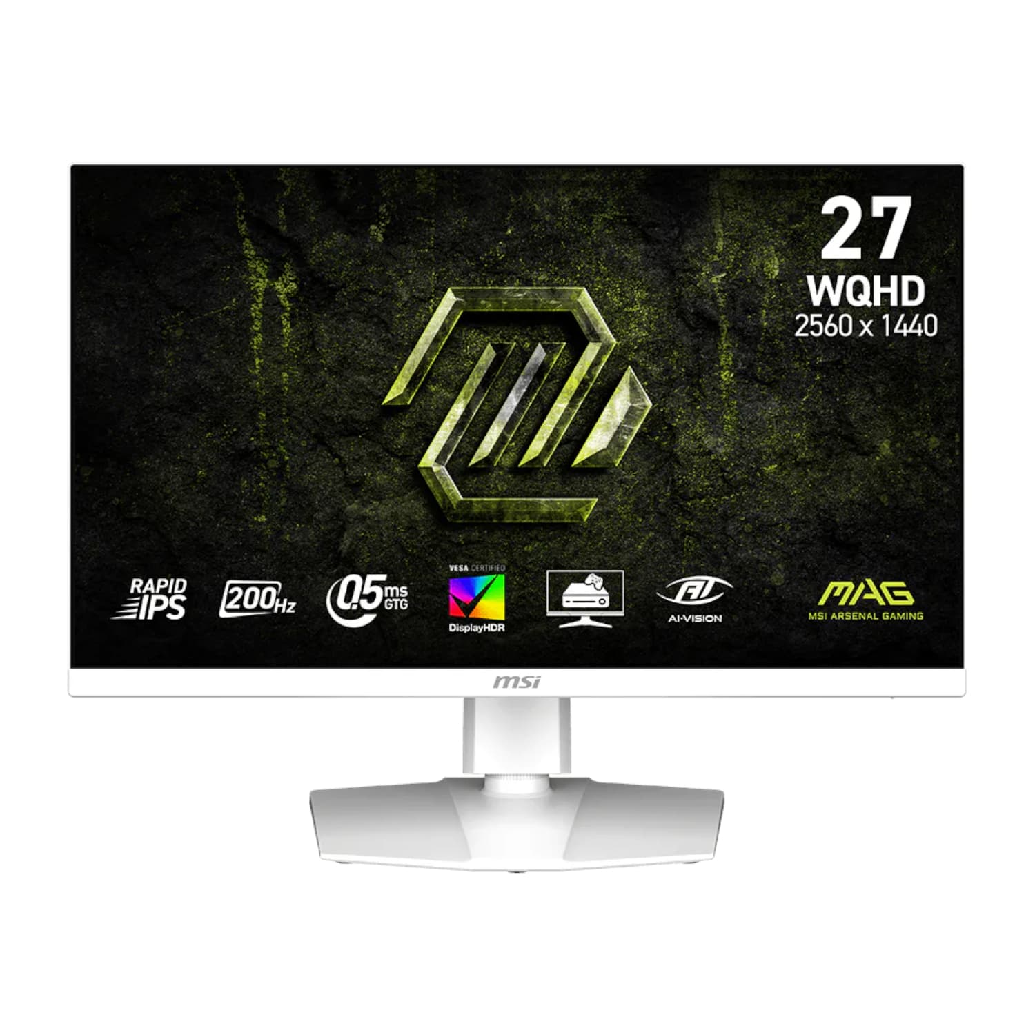 MSI MAG 274QRFW E20 27" WQHD 200Hz IPS Gaming Monitor