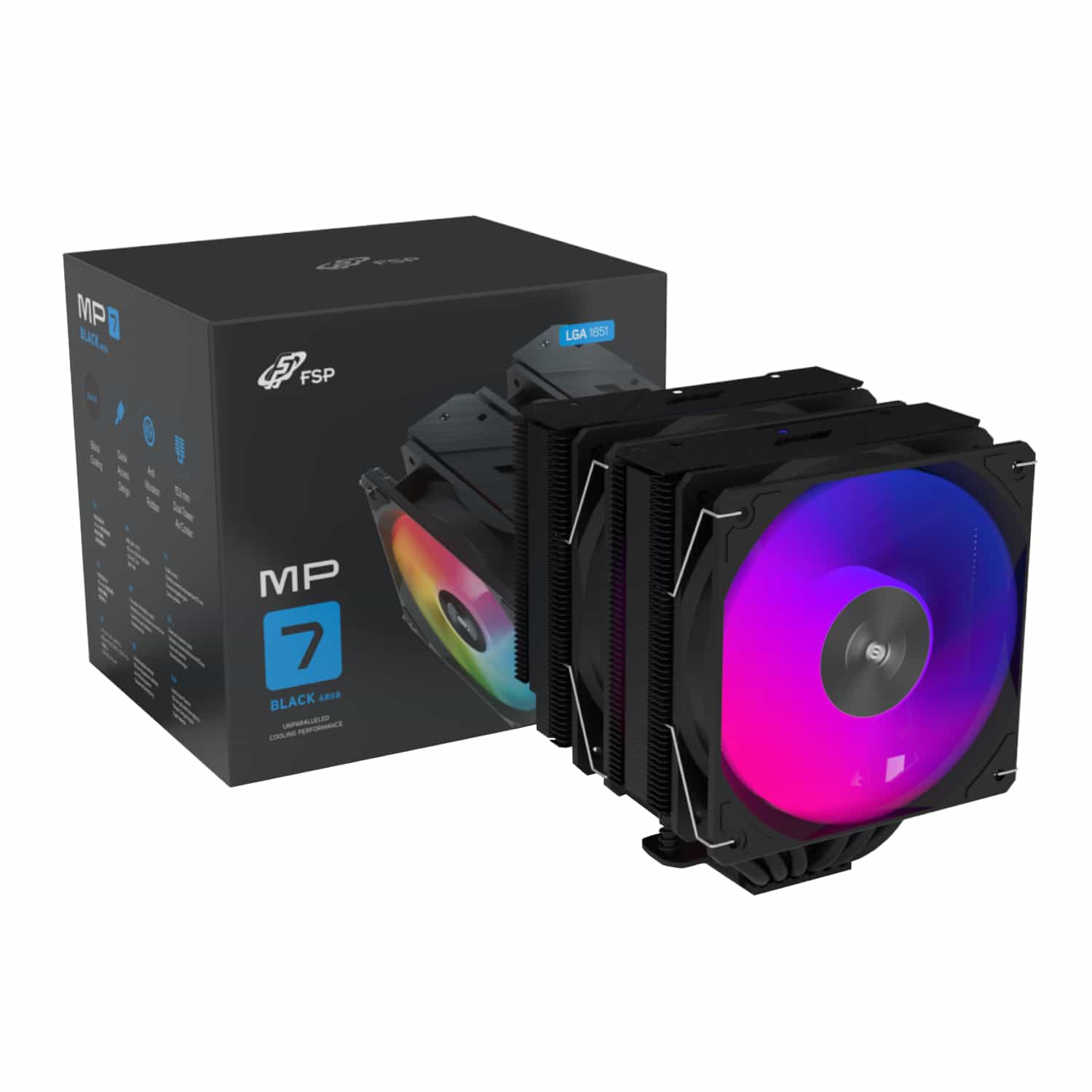 FSP MP7-BA 120mm PWM ARGB CPU Air Cooler