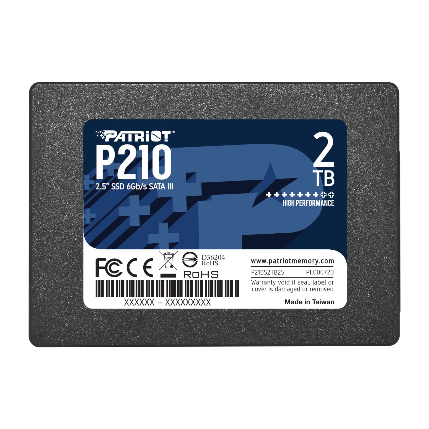 Patriot P210 2.5 Inch SATAIII SSD