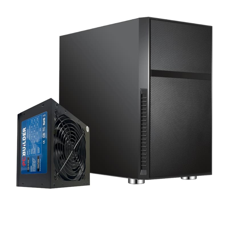 PCBuilder Box Micro-ATX Chassis + 300W PSU