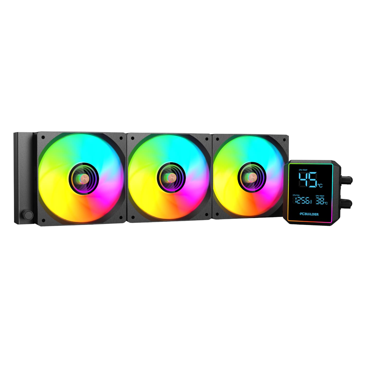 PCBuilder BLIZZARD FREEZE 360mm AIO ARGB Liquid CPU Cooler