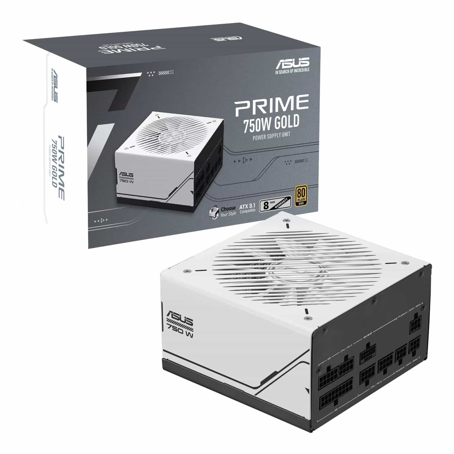 ASUS Prime AP-750G 750W 80+ Fully Modular ATX3.1 Power Supply