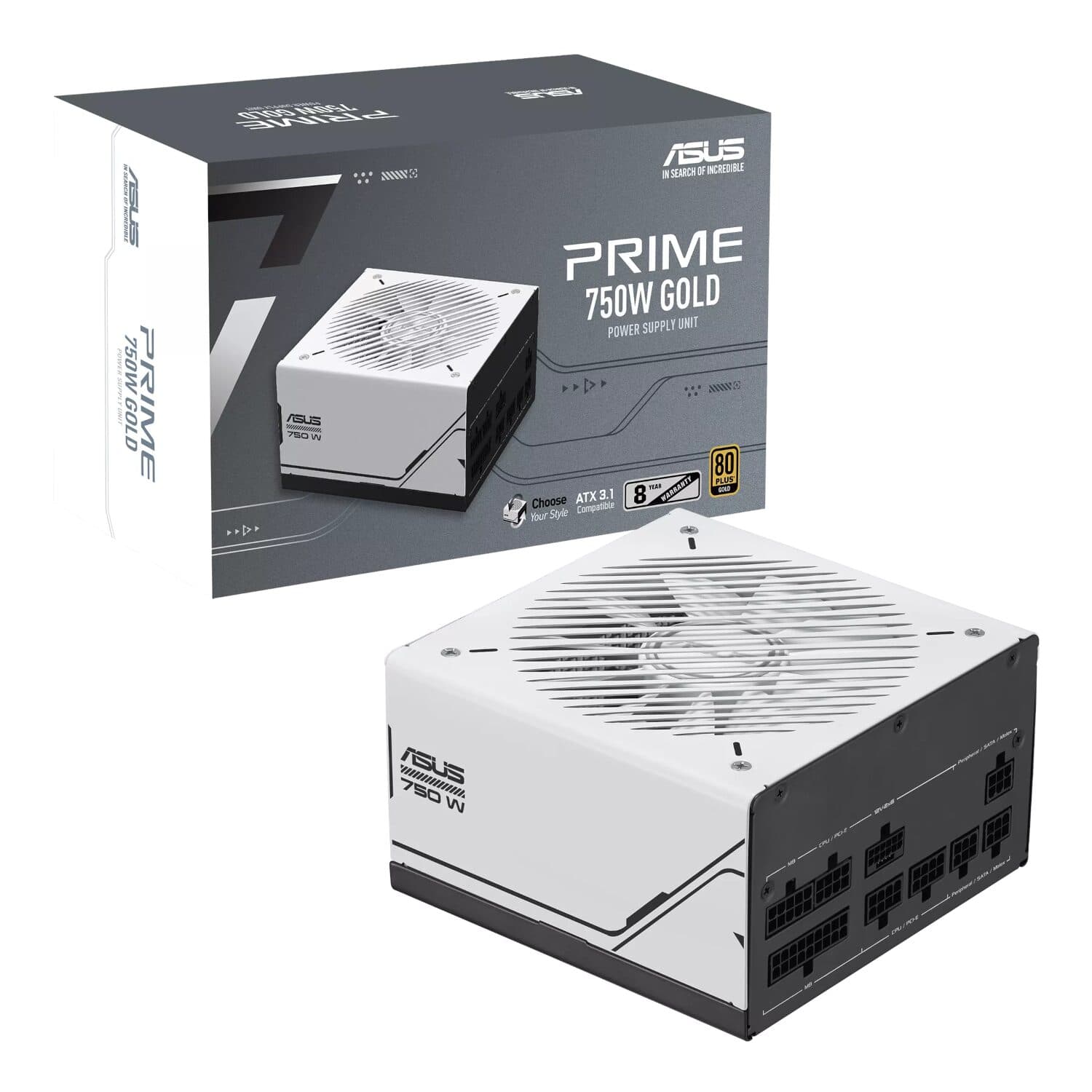 ASUS Prime AP-750G 750W 80+ Fully Modular ATX3.1 Power Supply