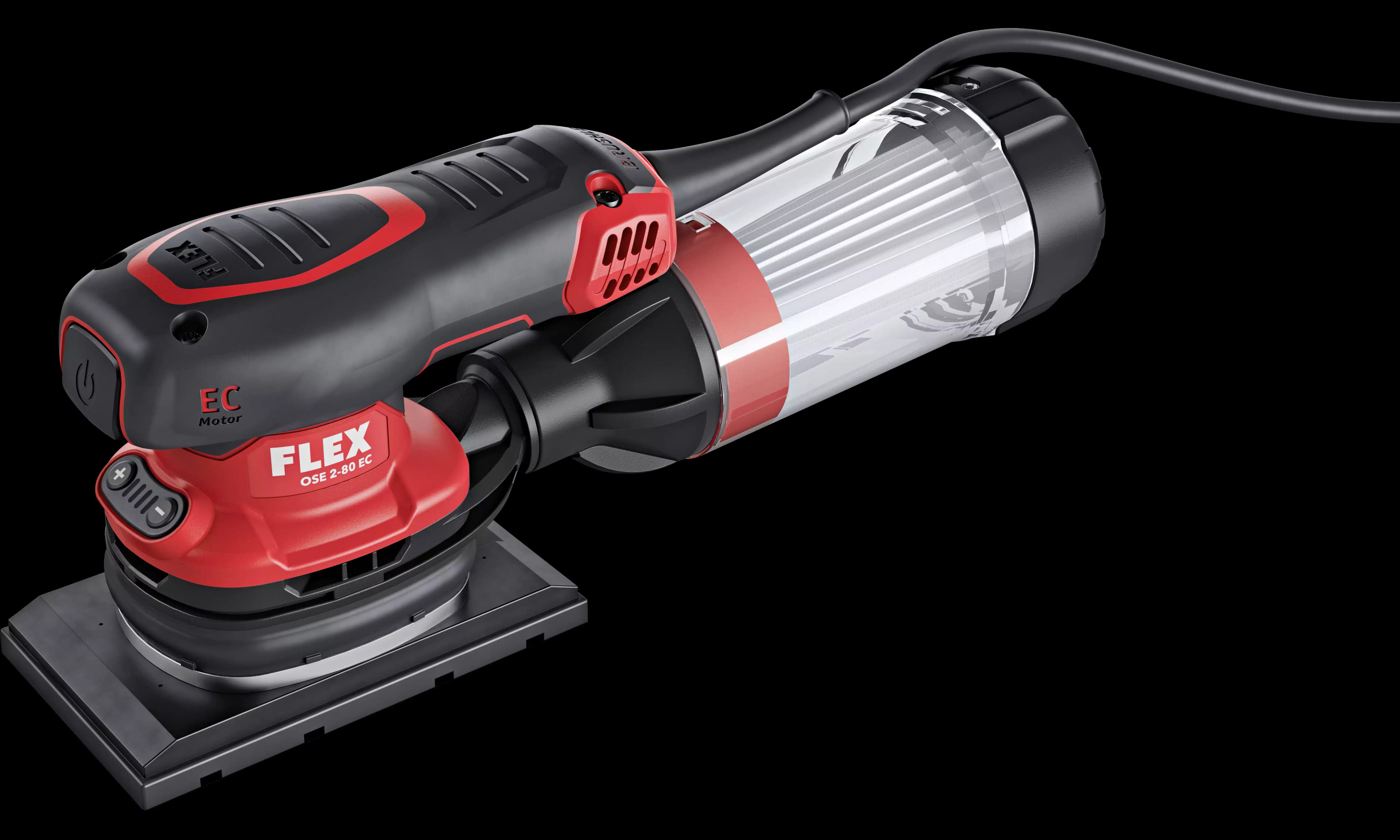 OSE 2-80 EC Compact orbital sander with speed control