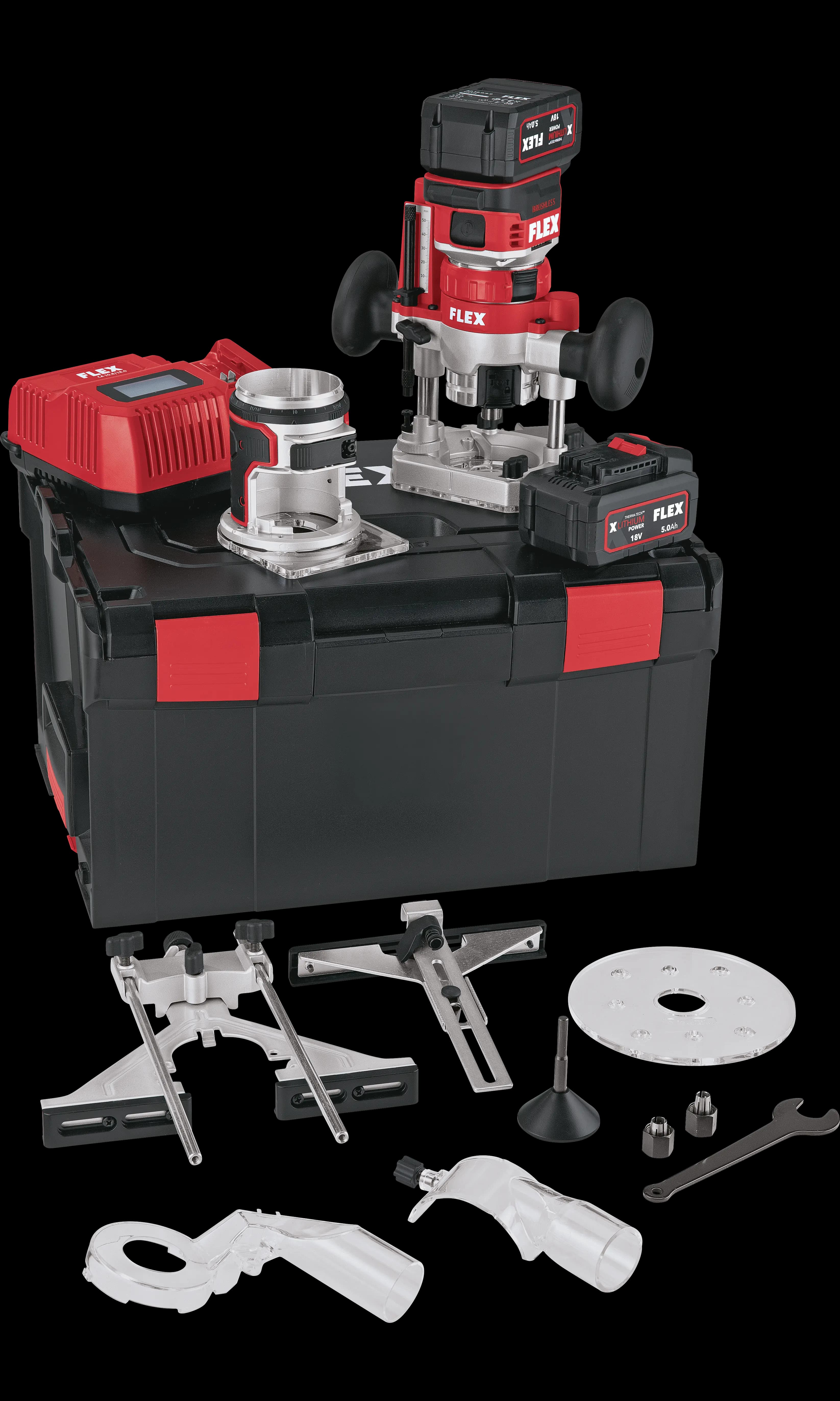 CER 18.0-EC/5.0 Set Cordless edge milling tool and router 18 V