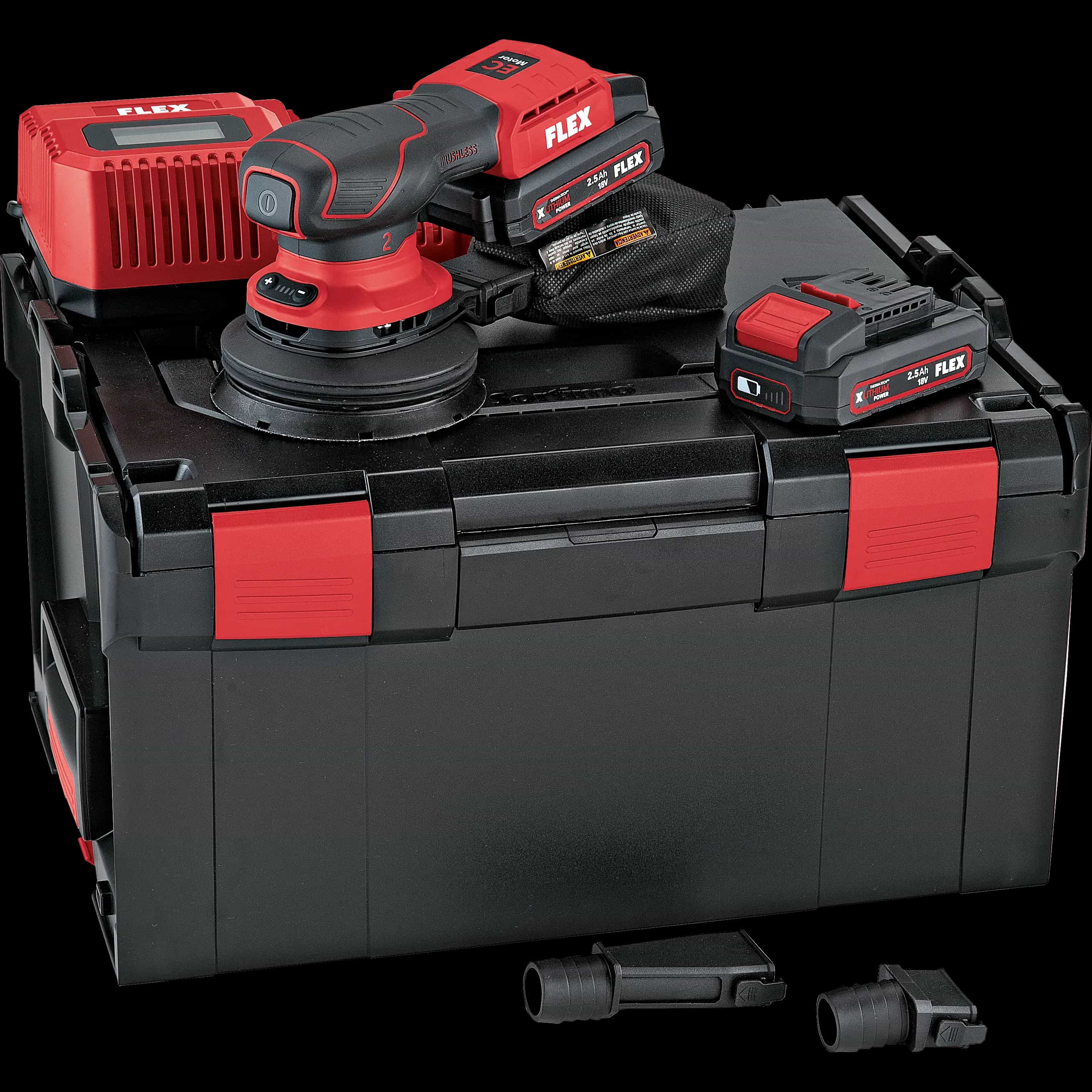 ORE 2-125 18-EC/2.5 Set 18 V cordless random orbit sander with speed control