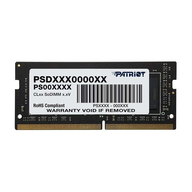 Patriot Signature Line DDR4 2666MHz Single Rank SODIMM Notebook Memory