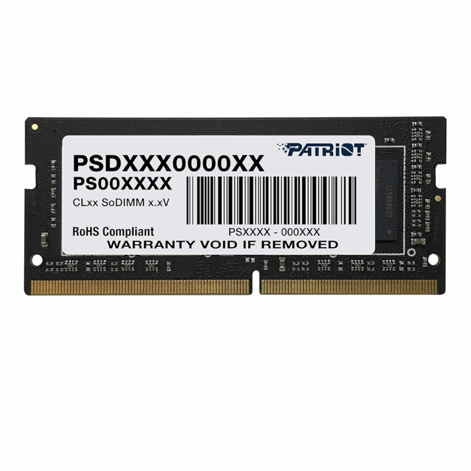 Patriot Signature Line 3200MHz DDR4 Dual Rank SODIMM Notebook Memory
