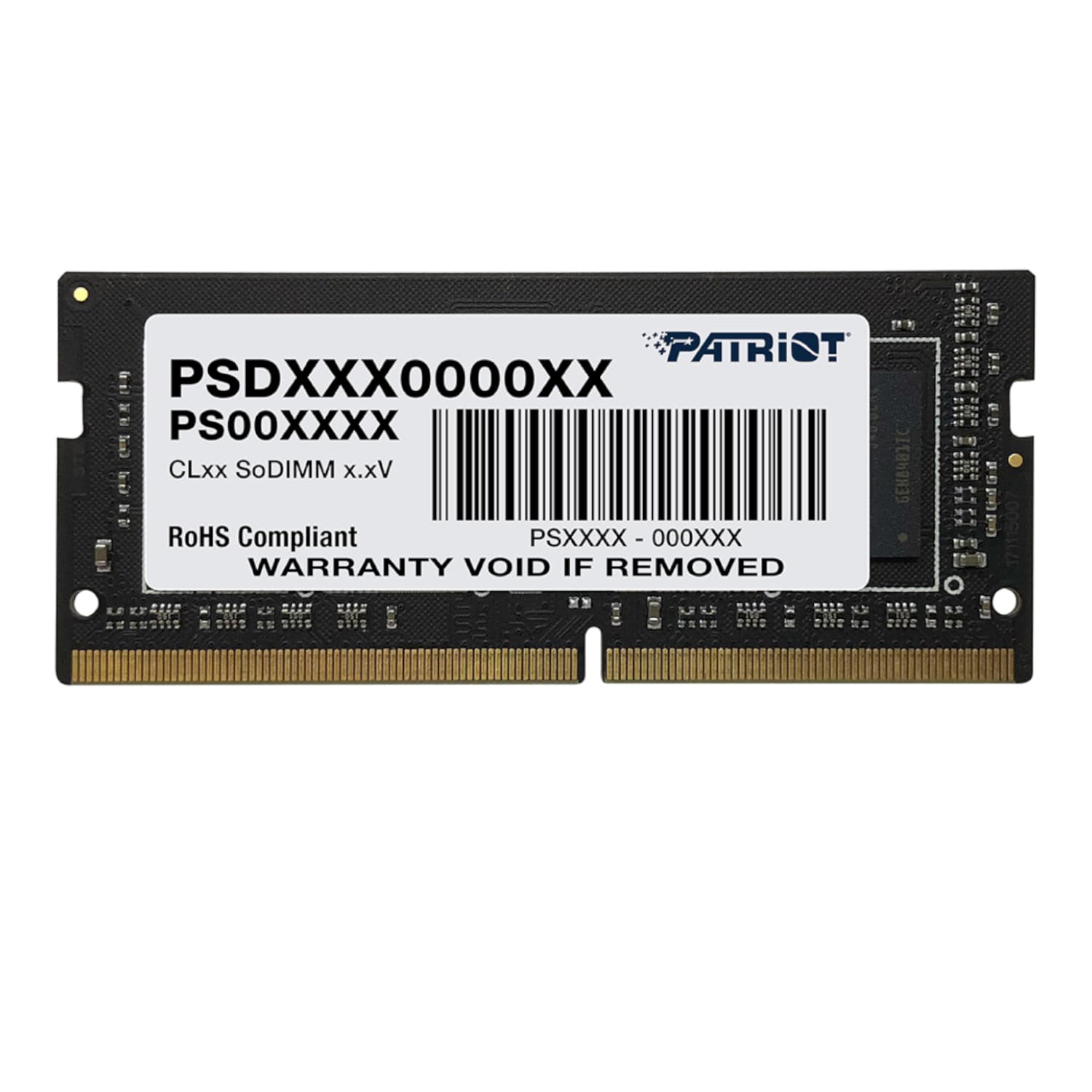 Patriot Signature Line 3200MHz DDR4 Dual Rank SODIMM Notebook Memory