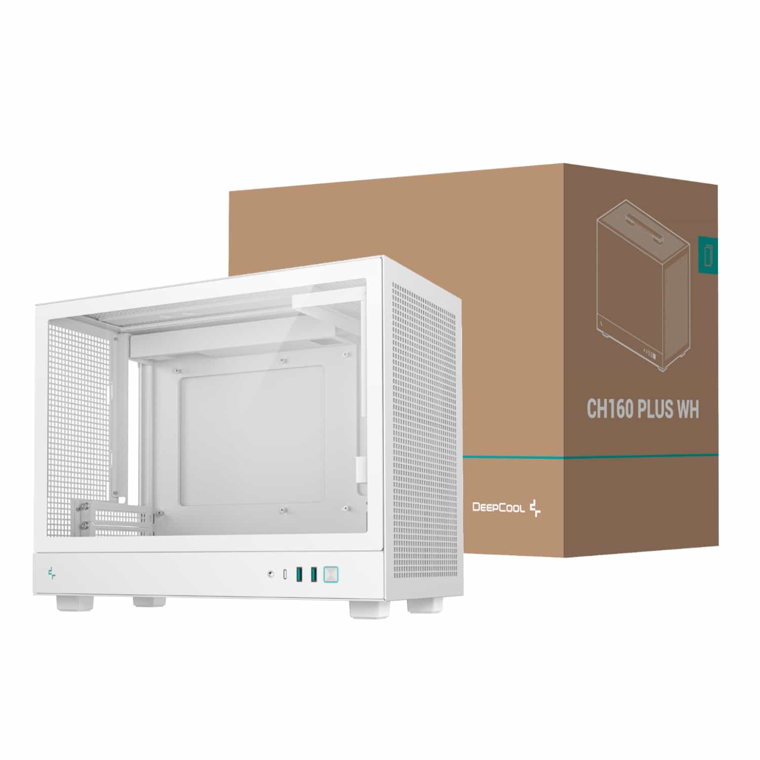DeepCool CH160 PLUS Micro-ATX Chassis