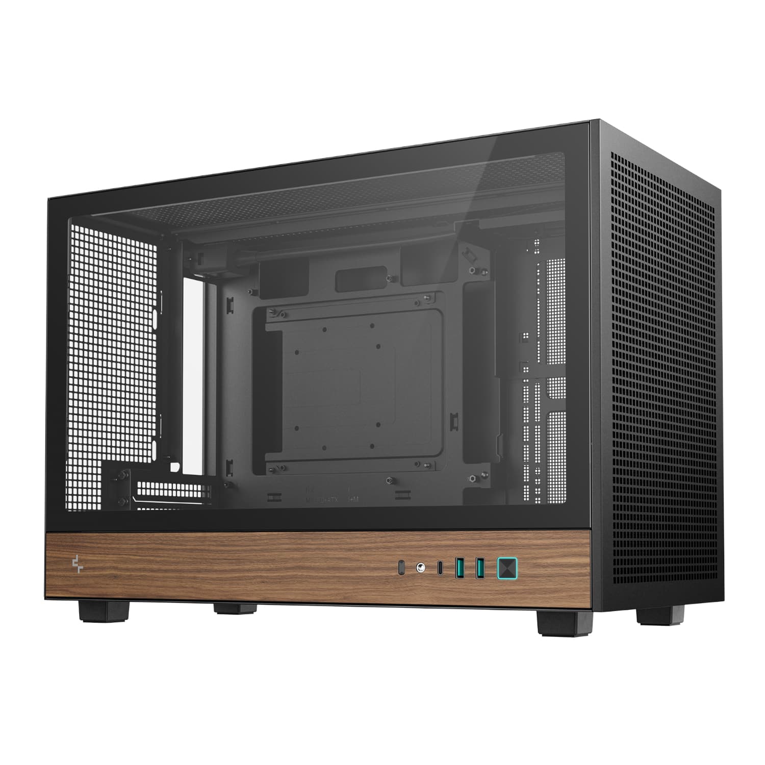 DeepCool CH260 Wood mATX Gaming Chassis