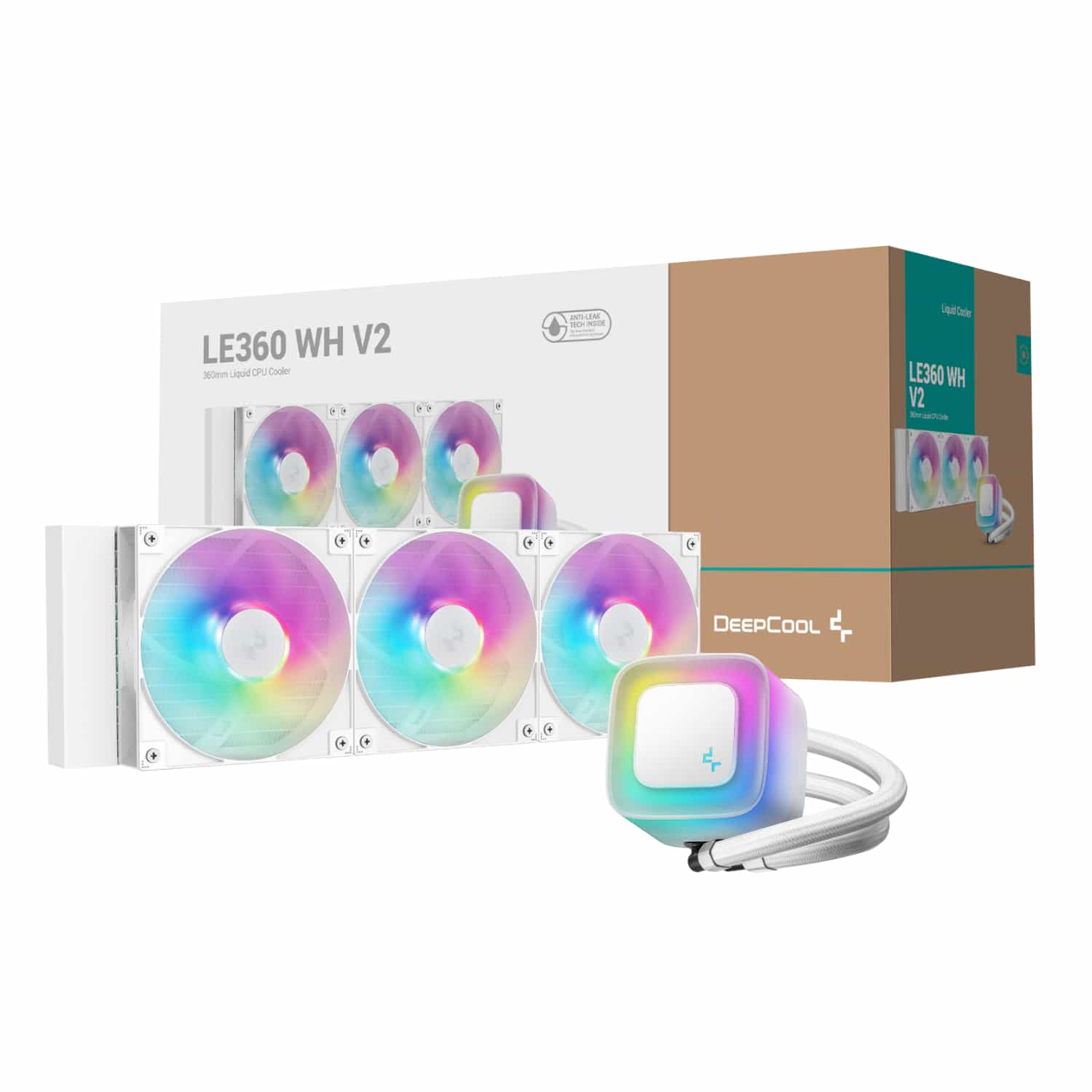 DeepCool LE360 V2 ARGB 360mm AIO Liquid Cooler