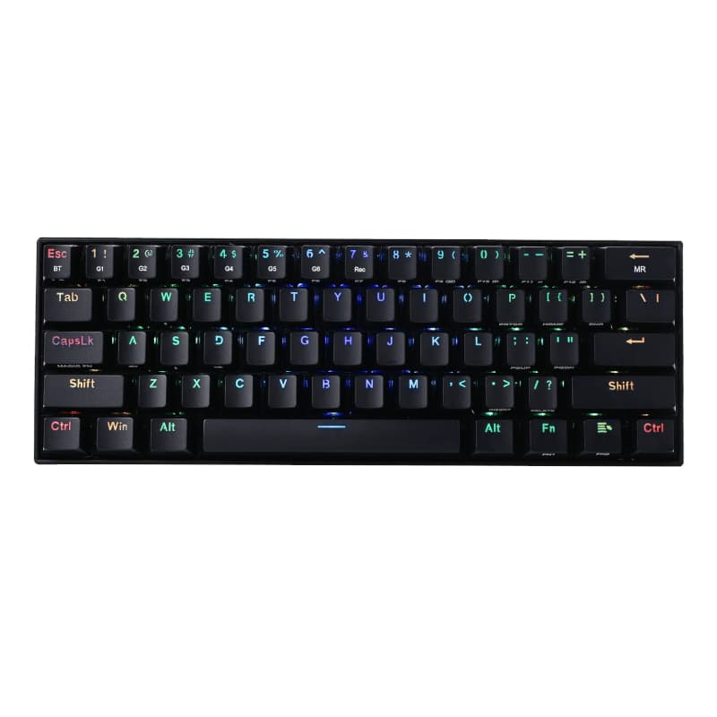 REDRAGON DRACONIC PRO Mechanical 61 Key|Bluetooth 5.0|RGB 9 Colour Modes|Rechargable Battery|Type-C Charging Cable Gaming Keyboard
