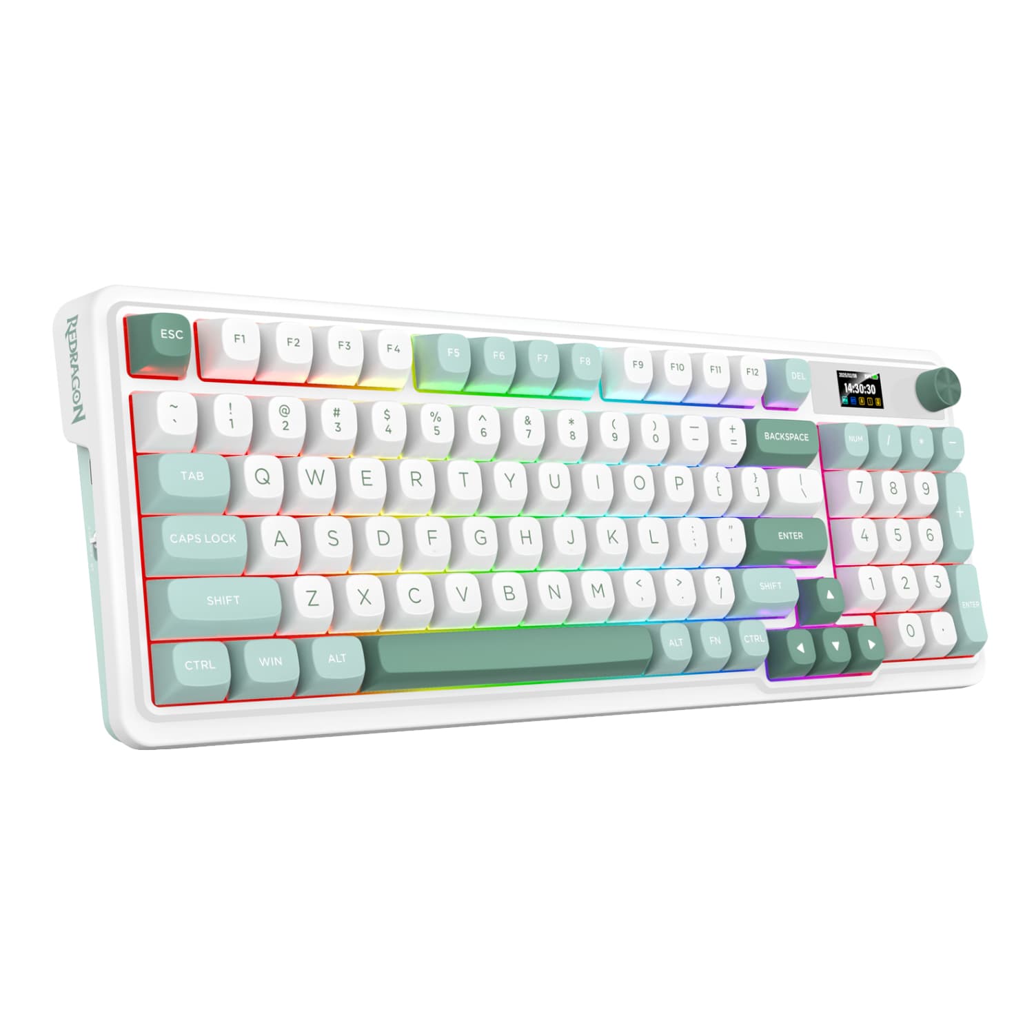 Redragon K719WGB GALATIN RGB PRO Full sized Wireless Gaming Keyboard