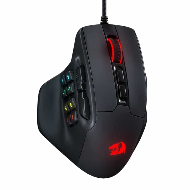 REDRAGON Aatrox 6200DP RGB MMO Gaming Mouse