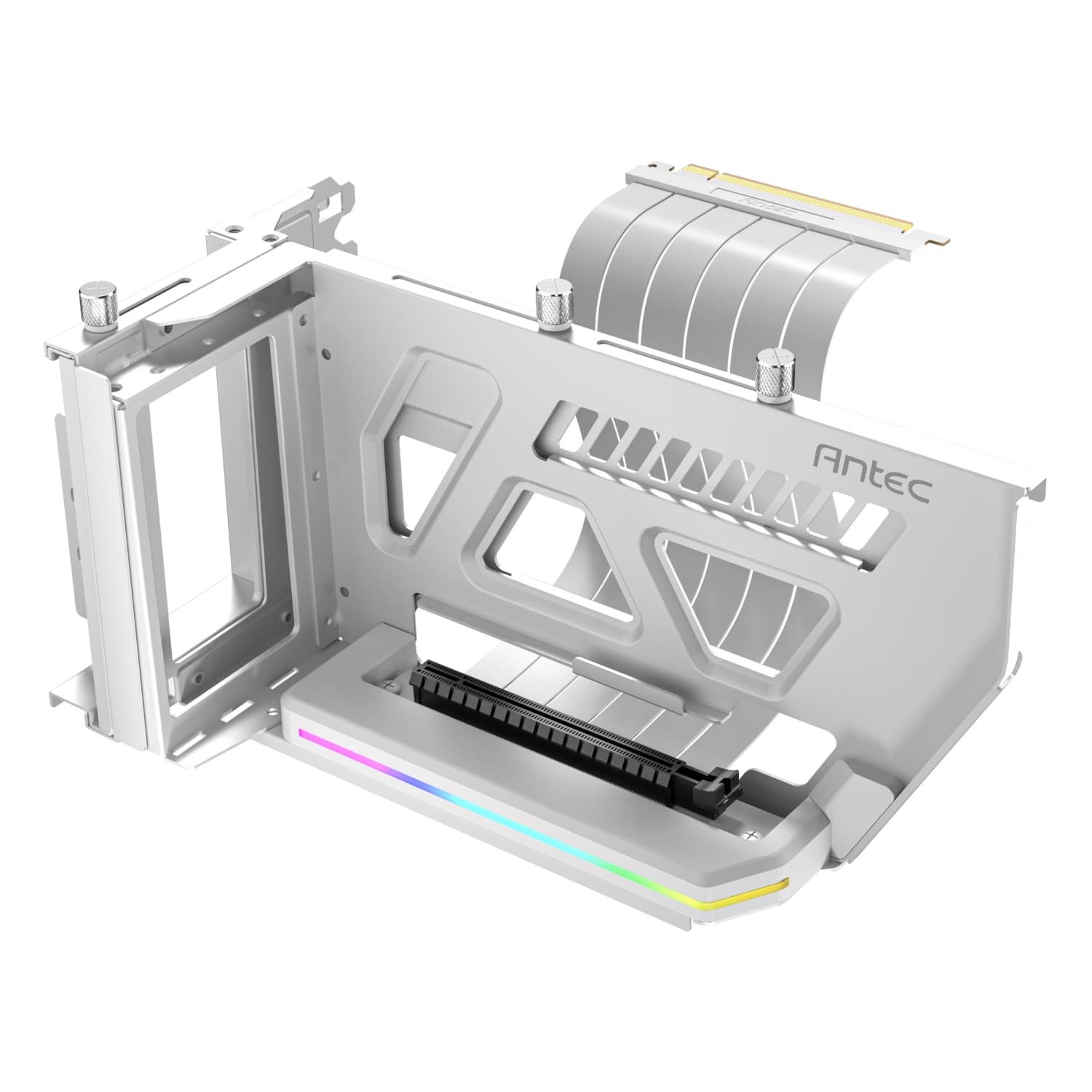 Antec SHIFT ARGB Vertical GPU Bracket with PCIe 4.0 Riser Cable