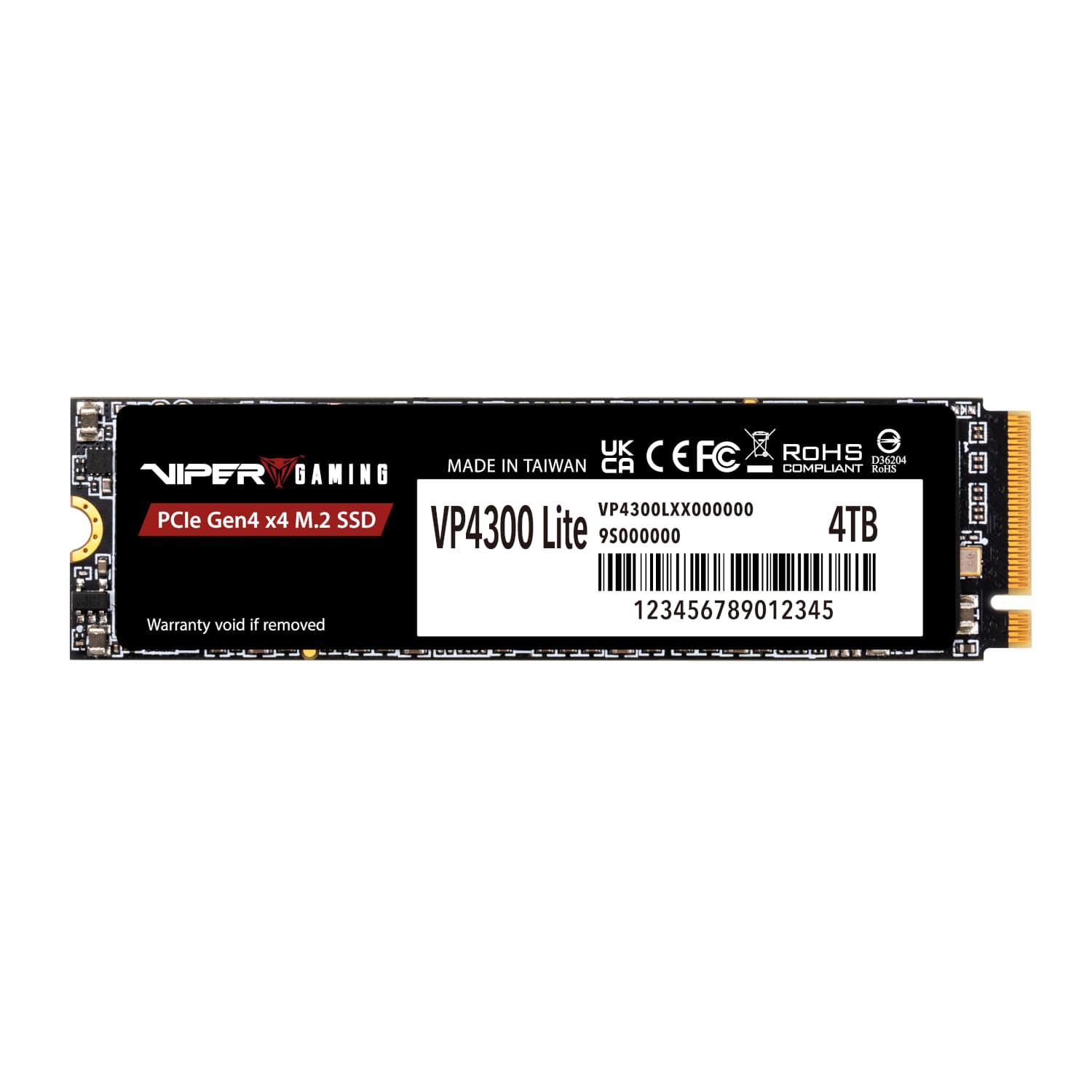 Patriot VP4300 Lite M.2 PCIe Gen 4 x4 NVMe SSD