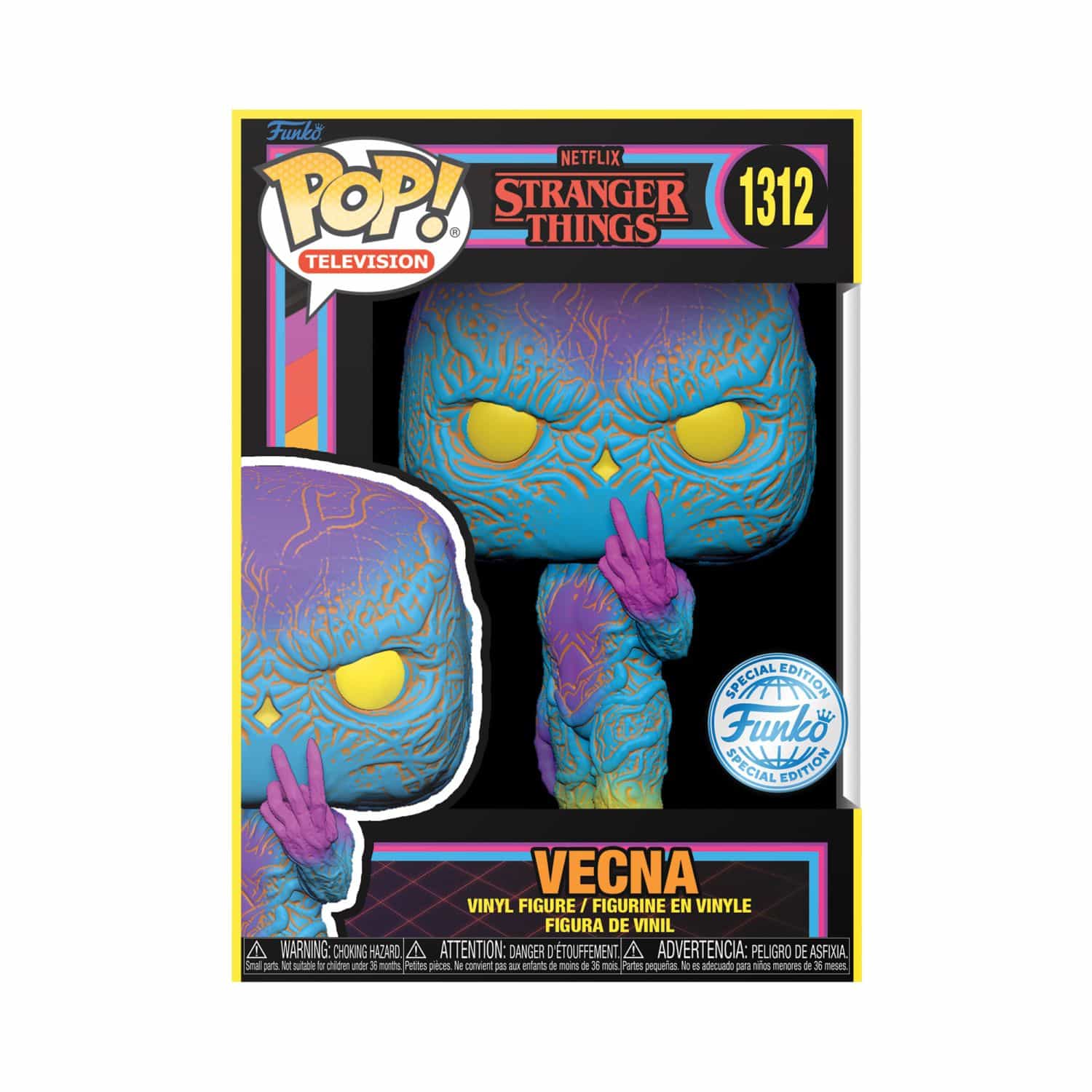 Funko Pop! Television: Netflix Stranger Things - Vecna ( Light)-(Special Edition)